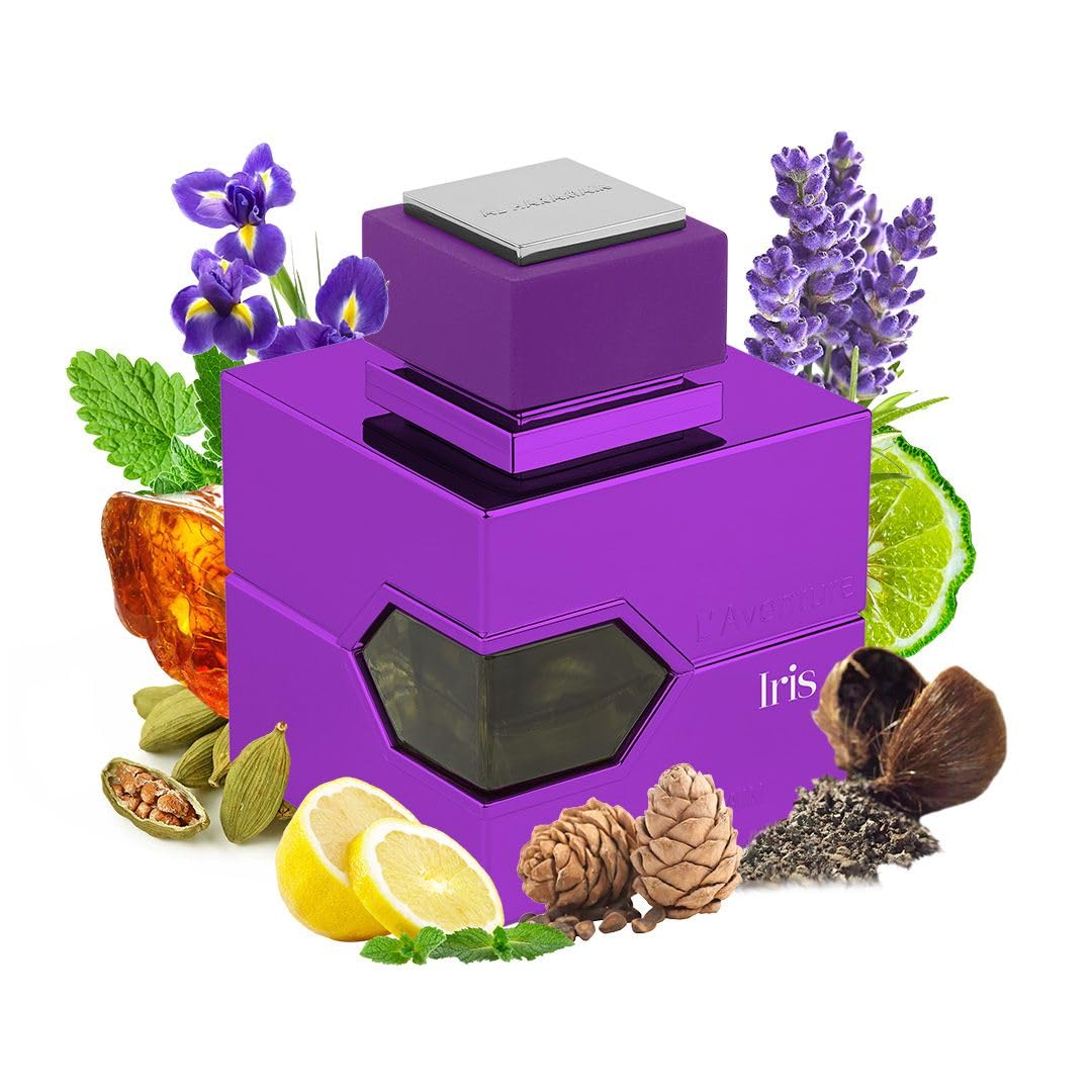 Al Haramain L'aventure Iris Extrait De Parfum For Women 3.4 Oz - Thumbnail 3