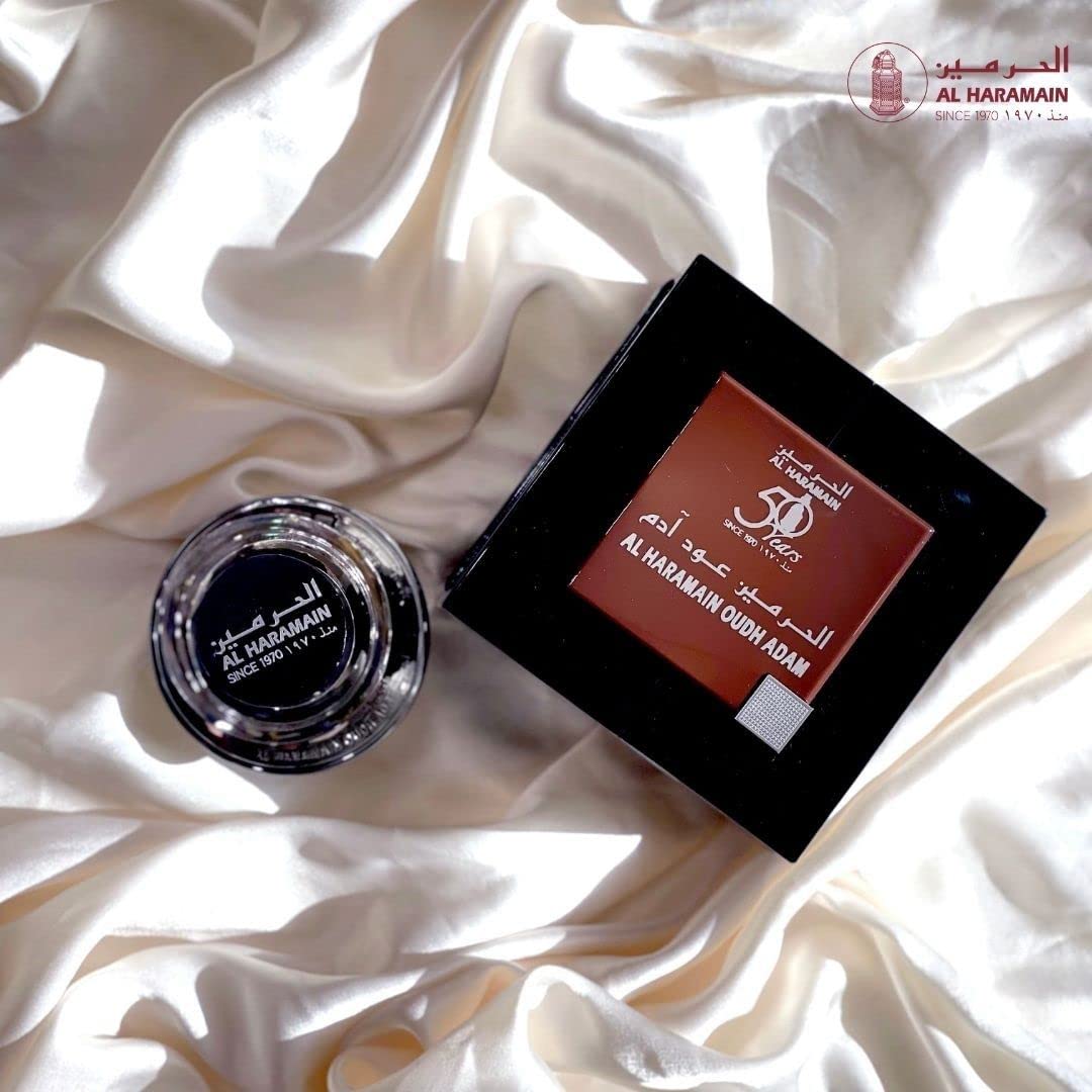 Al Haramain Oudh Adam For Men EDP 2.5 oz - Thumbnail 2
