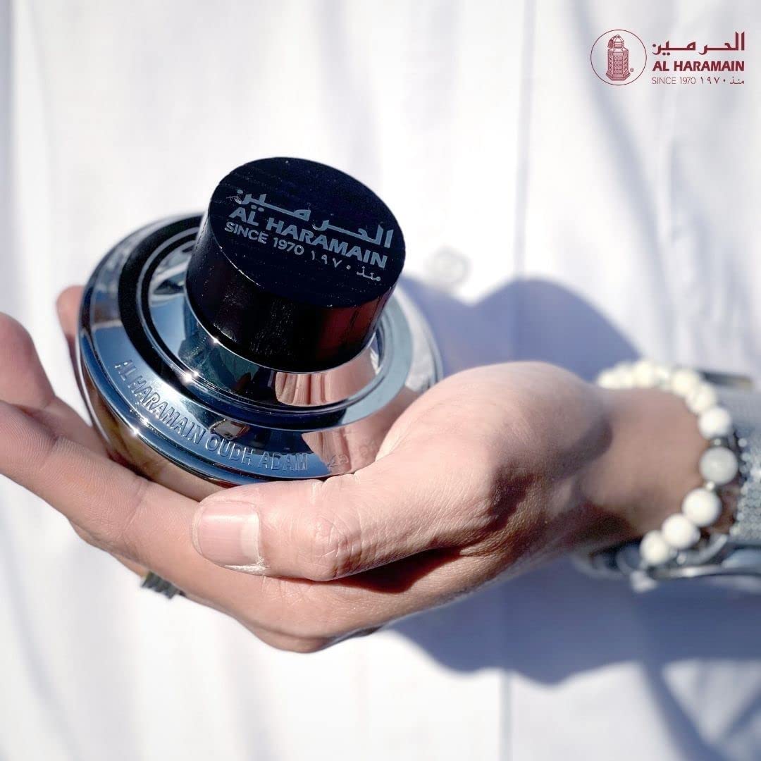 Al Haramain Oudh Adam For Men EDP 2.5 oz - Thumbnail 3