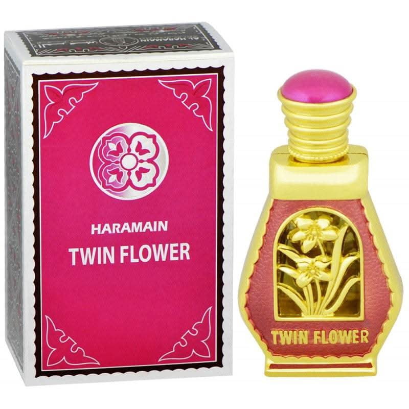 AL HARAMAIN TWIN FLOWER(W)CONCENTRATED PERFUME OIL 15ML