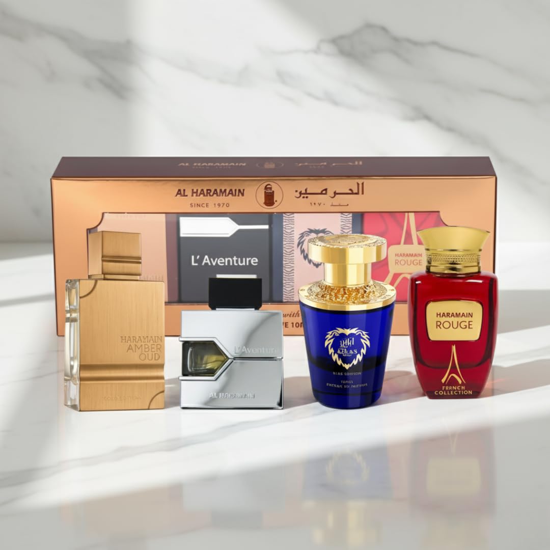 [Set] Al Haramain Discovery Set Women 4× Each For Men 10 ml - Thumbnail 3