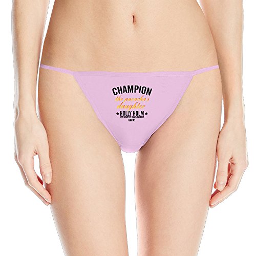 Holly Holm Ufc 193 Reebok Champion 01 Sleek Model Thong Panty Underwear Medium - Thumbnail 2