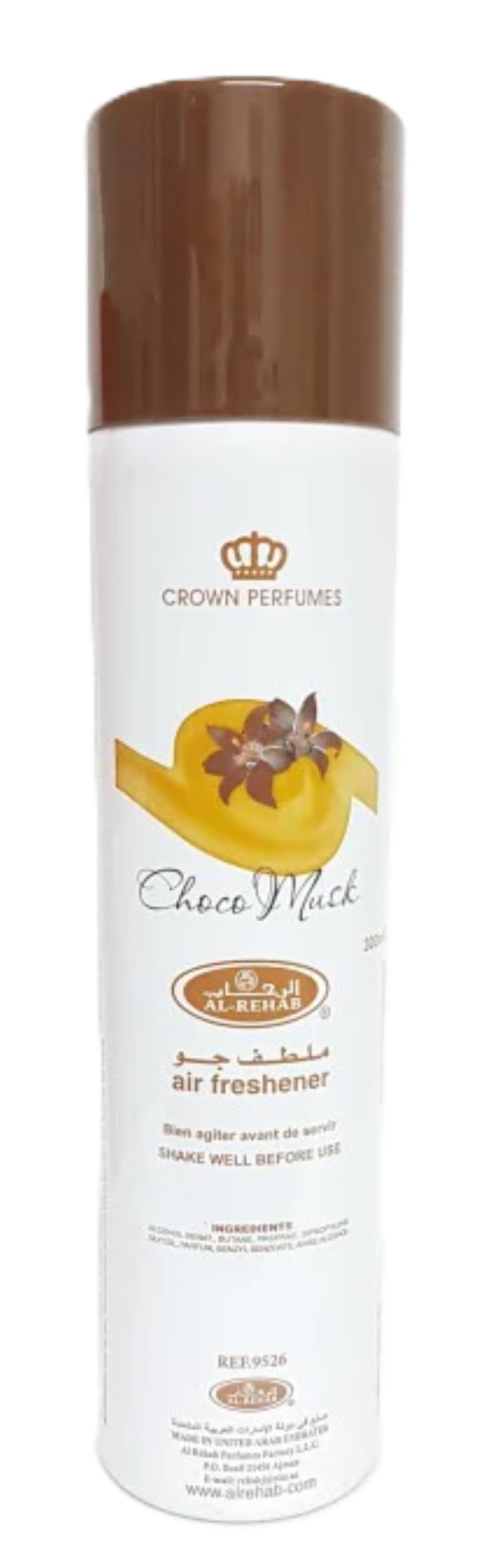Al Rehab Choco Musk Air Freshener / 300 ml (10.15 oz)