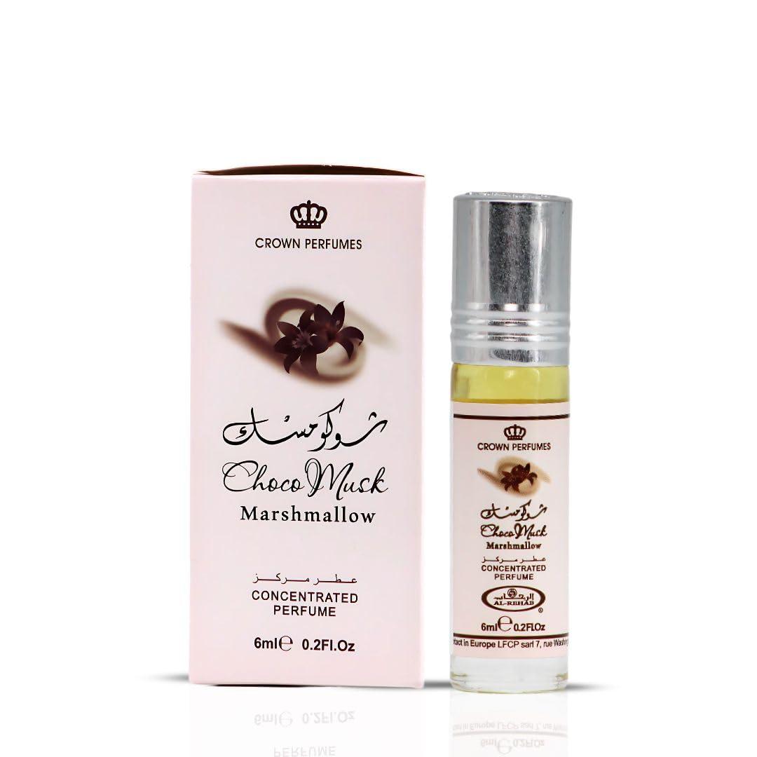 Al Rehab Choco Musk Marshmallow Sweet Chocolate Vanilla Concentrated Oil Roll