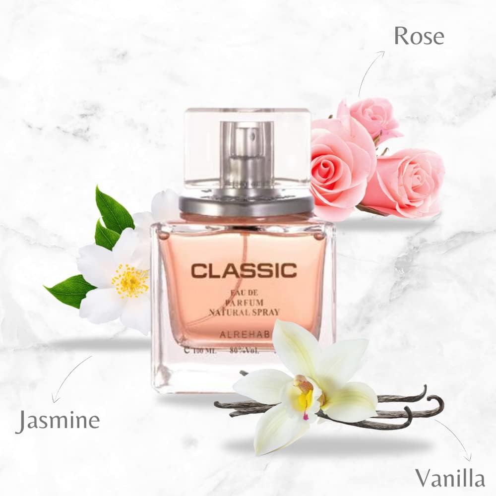 Al Rehab Classic For Women EDP 100 ml - Thumbnail 3