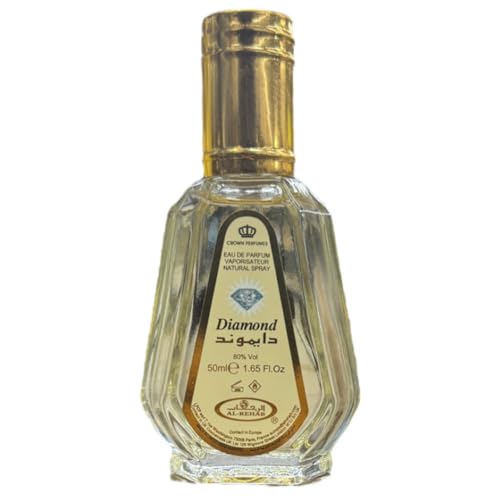 Al Rehab Diamond Long Lasting Unisex Fresh Citrus Scent Luxury Arabic Women For - Thumbnail 3