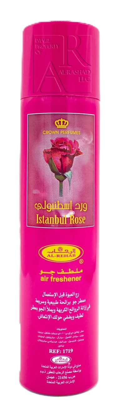 Al Rehab Istanbul Rose Air Freshener / 300 ml (10.15 oz)