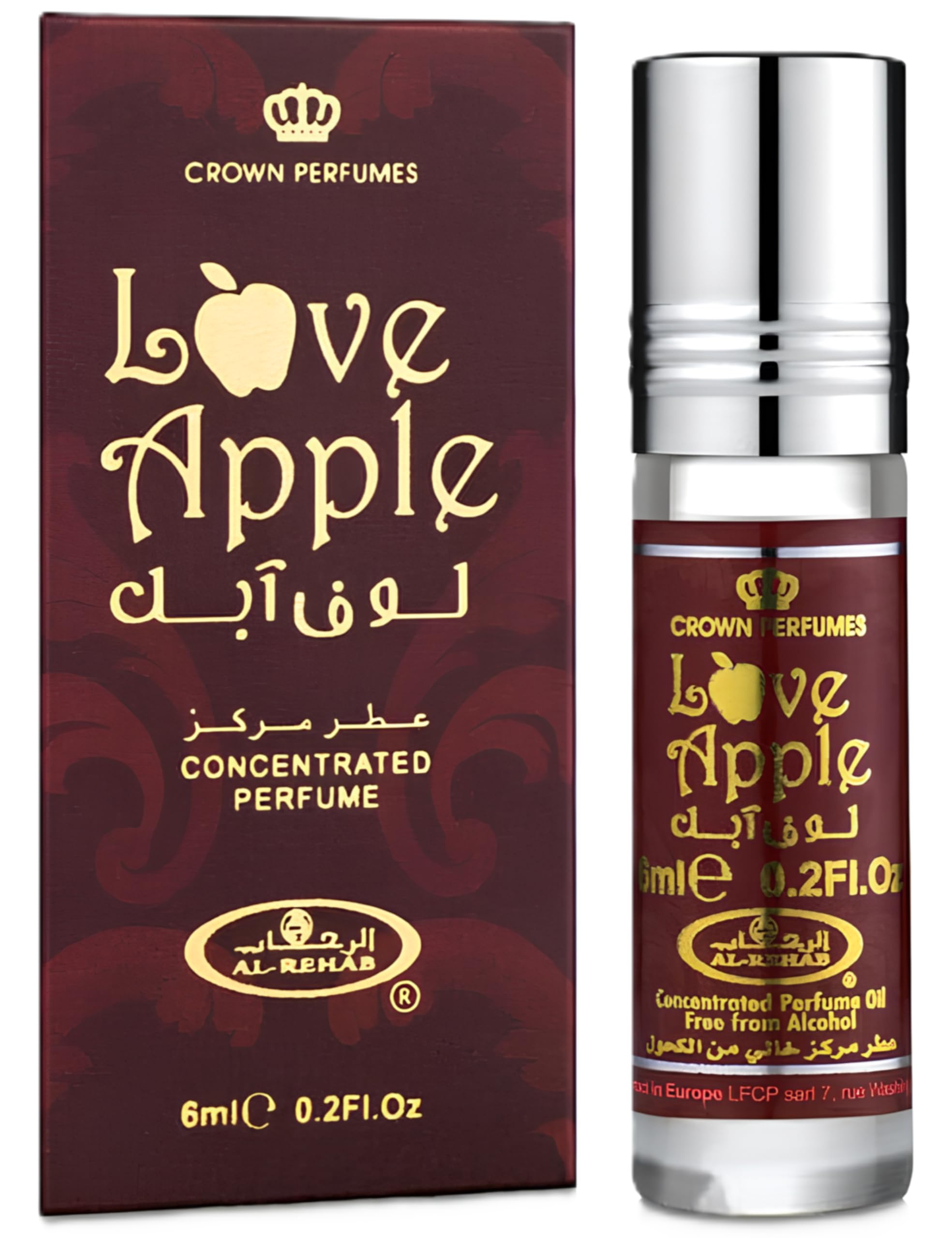 [Mini] Al Rehab Love Apple Fruity Sweet Spicy Musky Concentrated Oil Rollerball / For - Thumbnail 2
