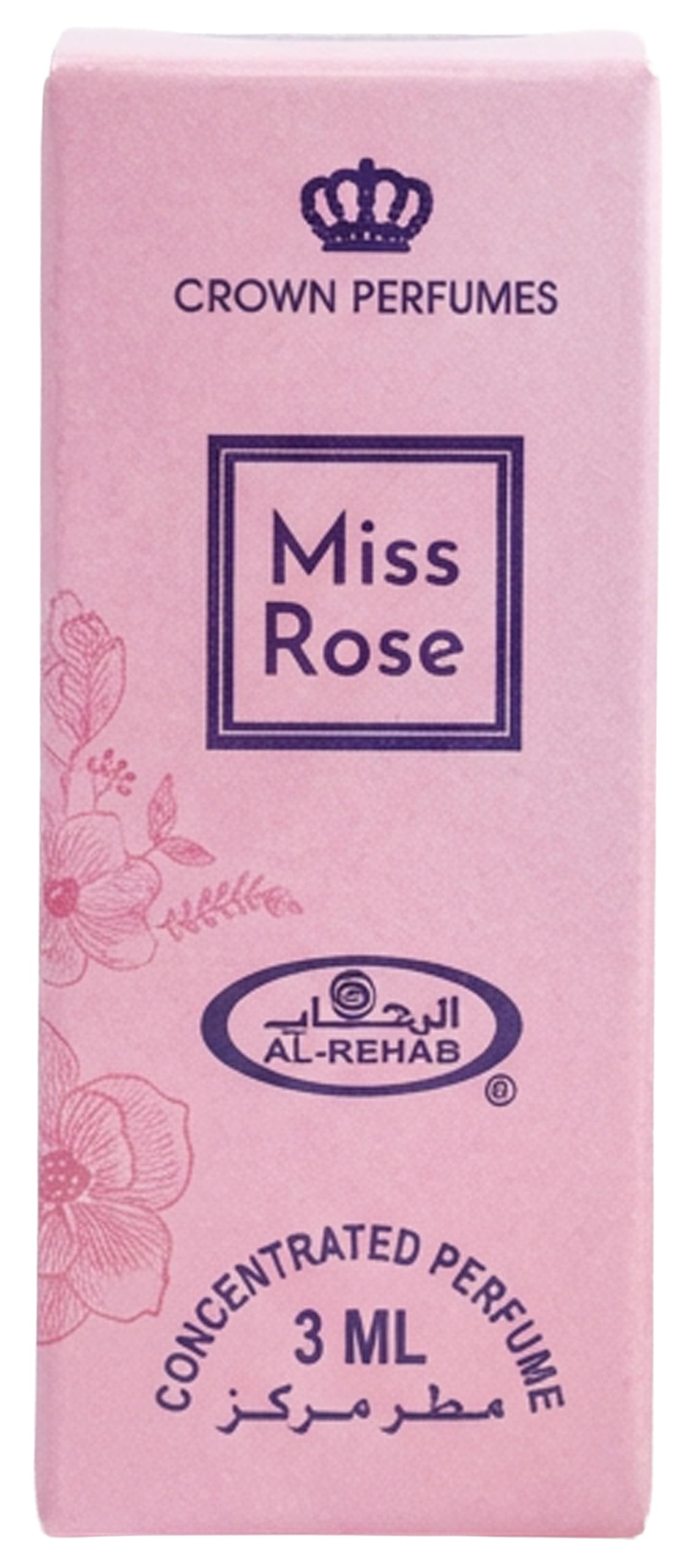 Al Rehab Miss Rose Floral Spicy Sweet Musky Woody Concentrated Oil Rollerball / - Thumbnail 3
