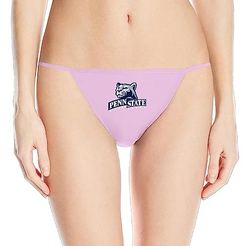 Penn State Nittany Lions Sleek Model Thong Panty Underwear Small Pink For Women - Thumbnail 2
