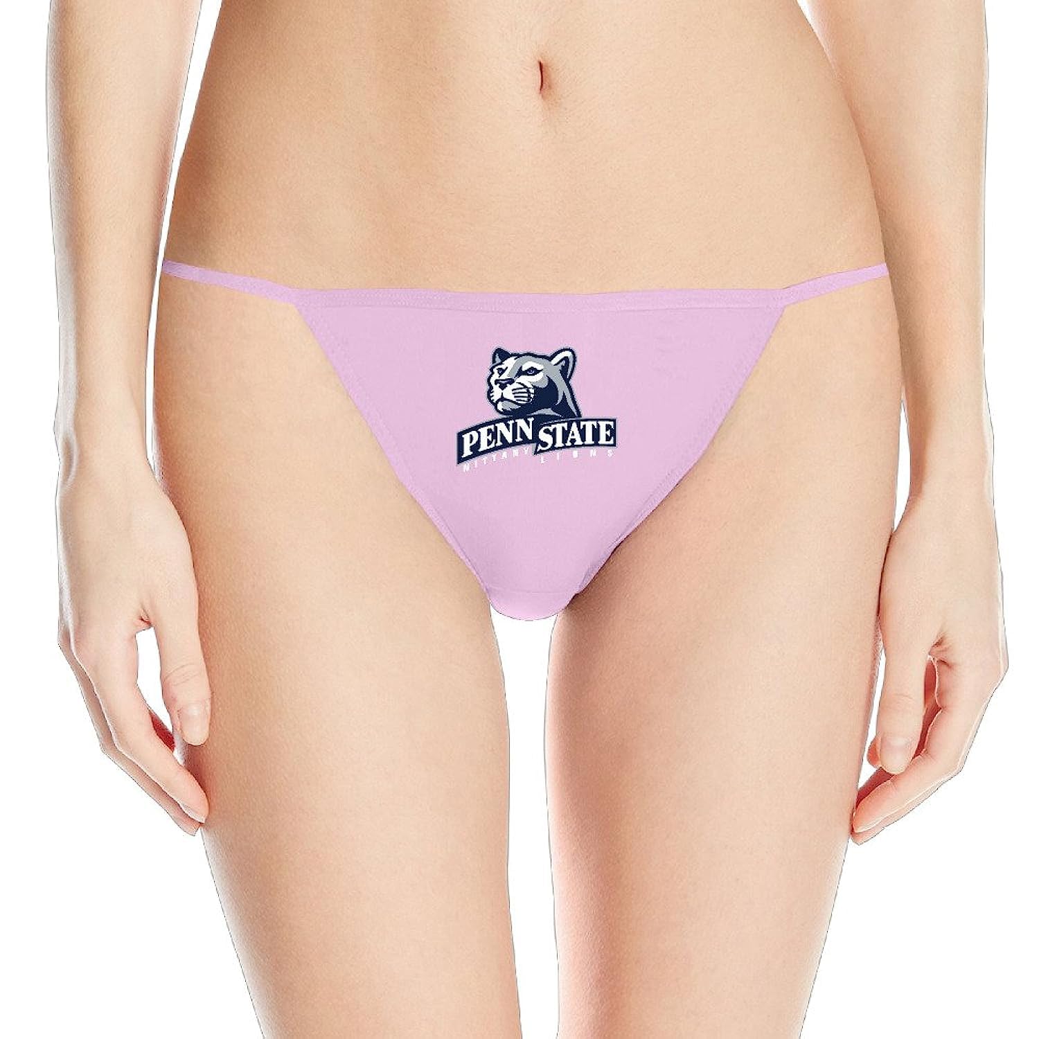 Penn State Nittany Lions Sleek Model Thong Panty Underwear Small Pink For Women
