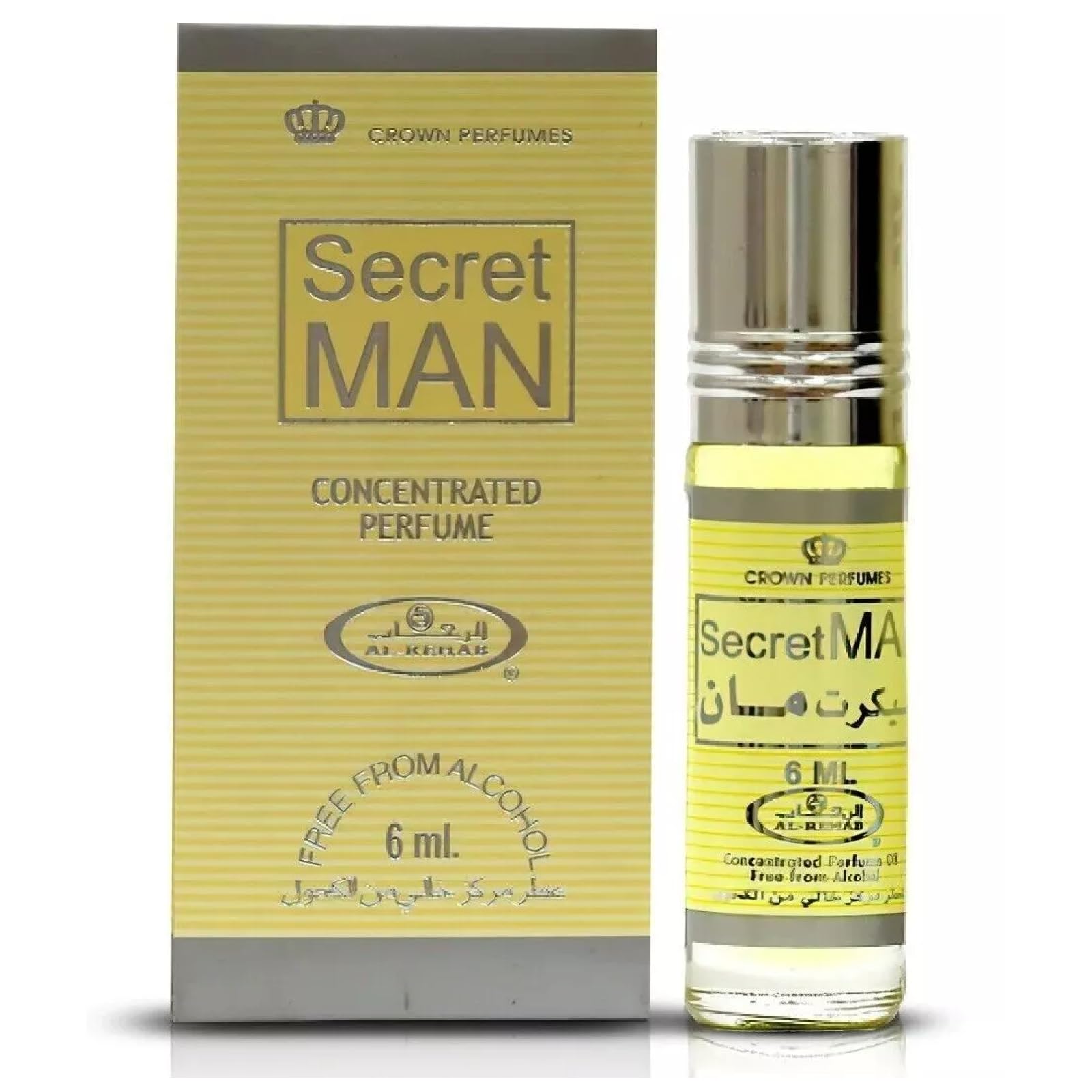 [Mini] Al Rehab Secret Man Concentrated Unisex 0.2 oz - Thumbnail 2