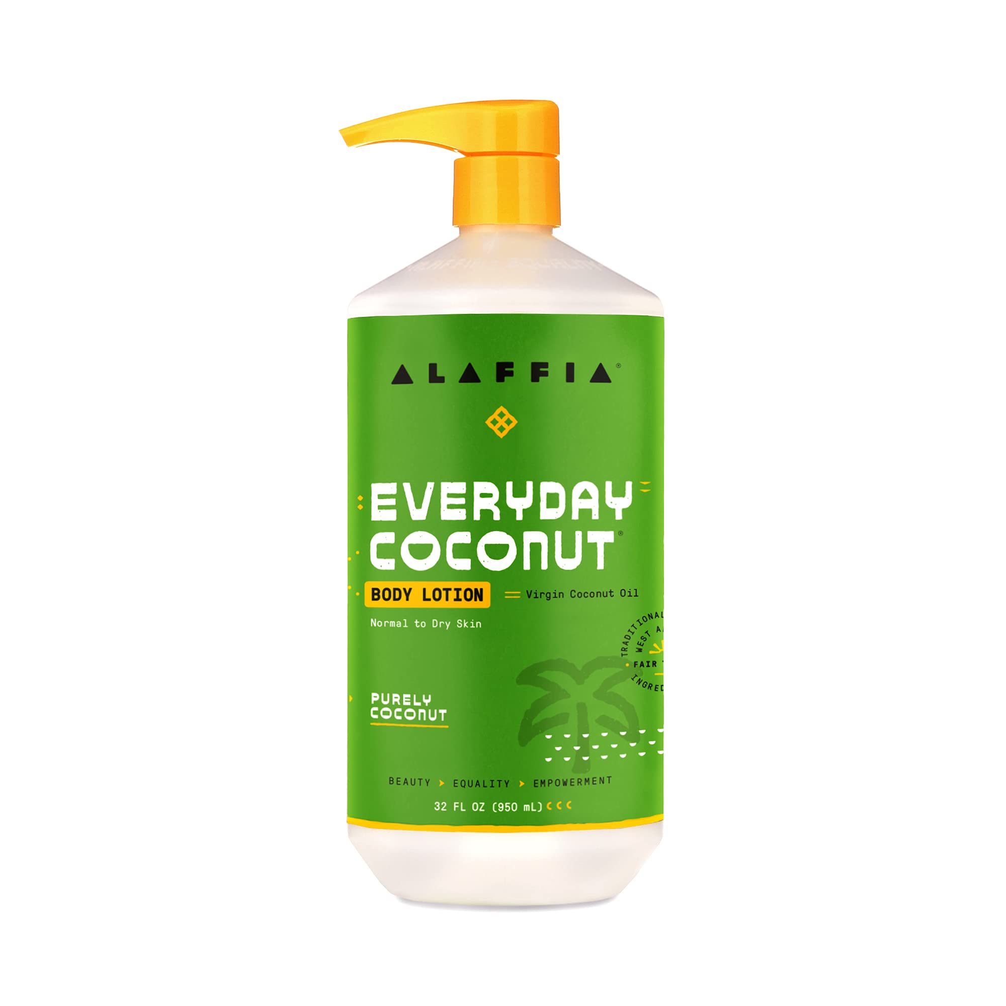 Alaffia Everyday Coconut Hydrating Body Lotion Normal To Dry Skin Moisturizing