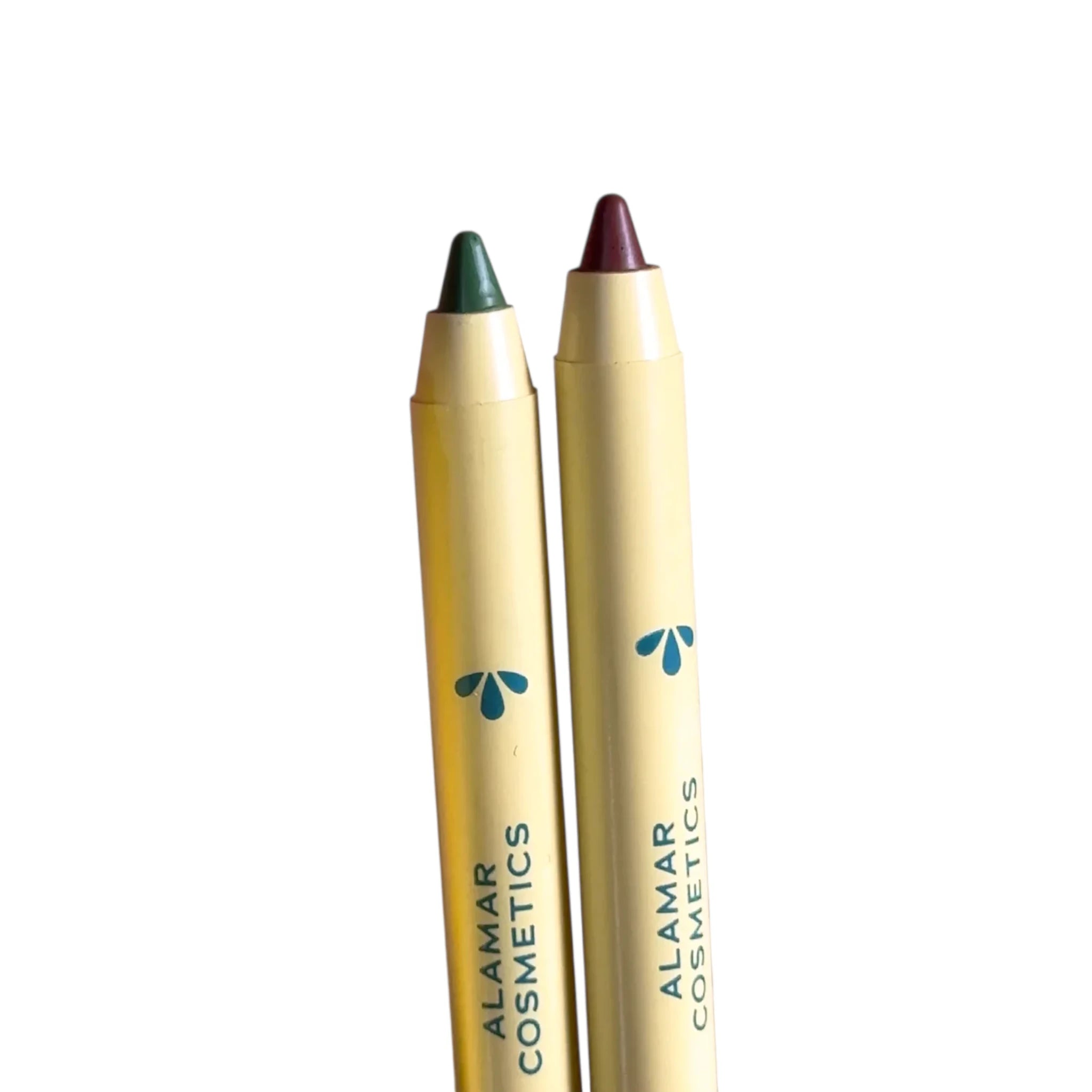(24-pack) Alamar Conga Eyeliner Duo Burgundy & Green - Thumbnail 2