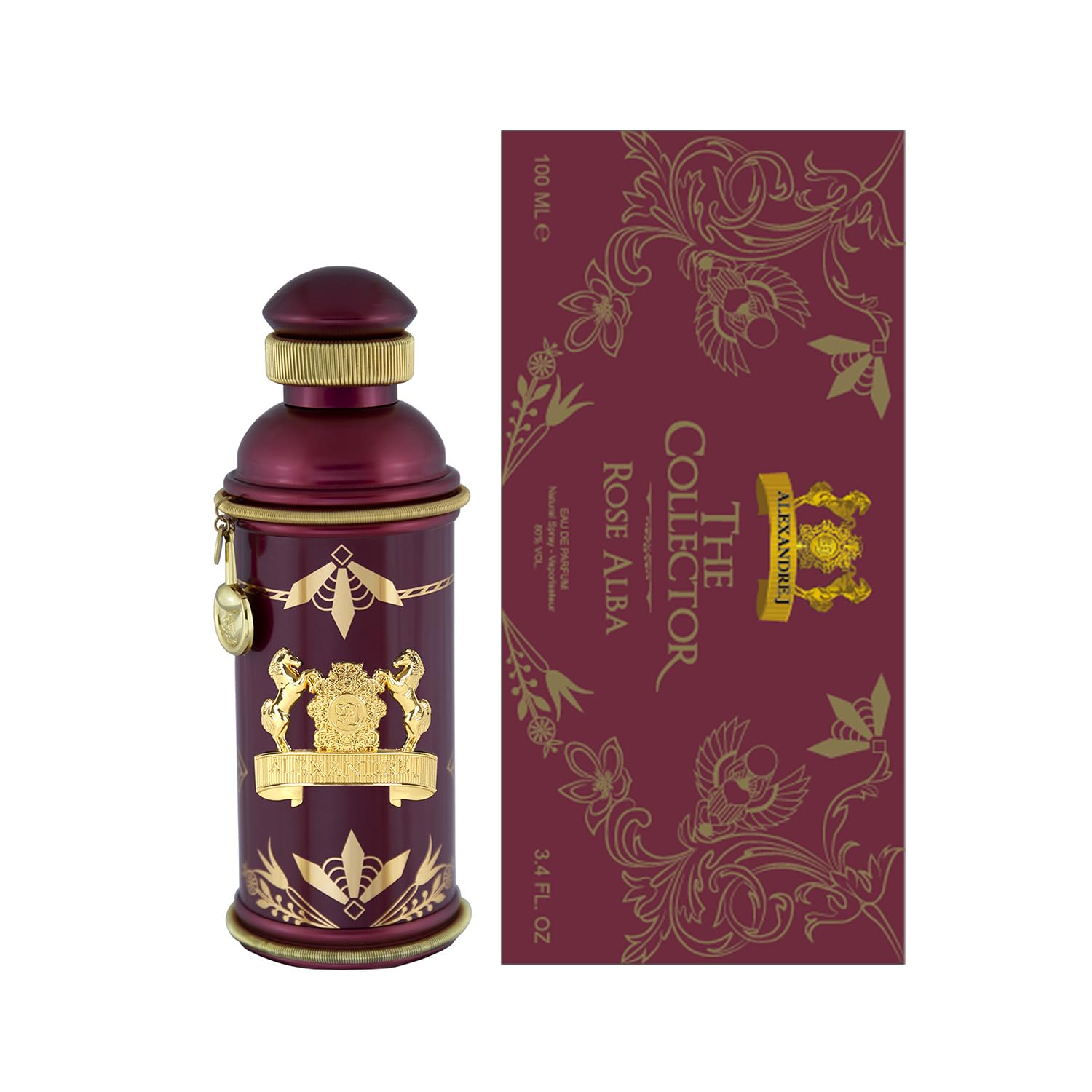 Alexandre .j the Collector Rose Alba For Women EDP 3.4 oz - Thumbnail 2