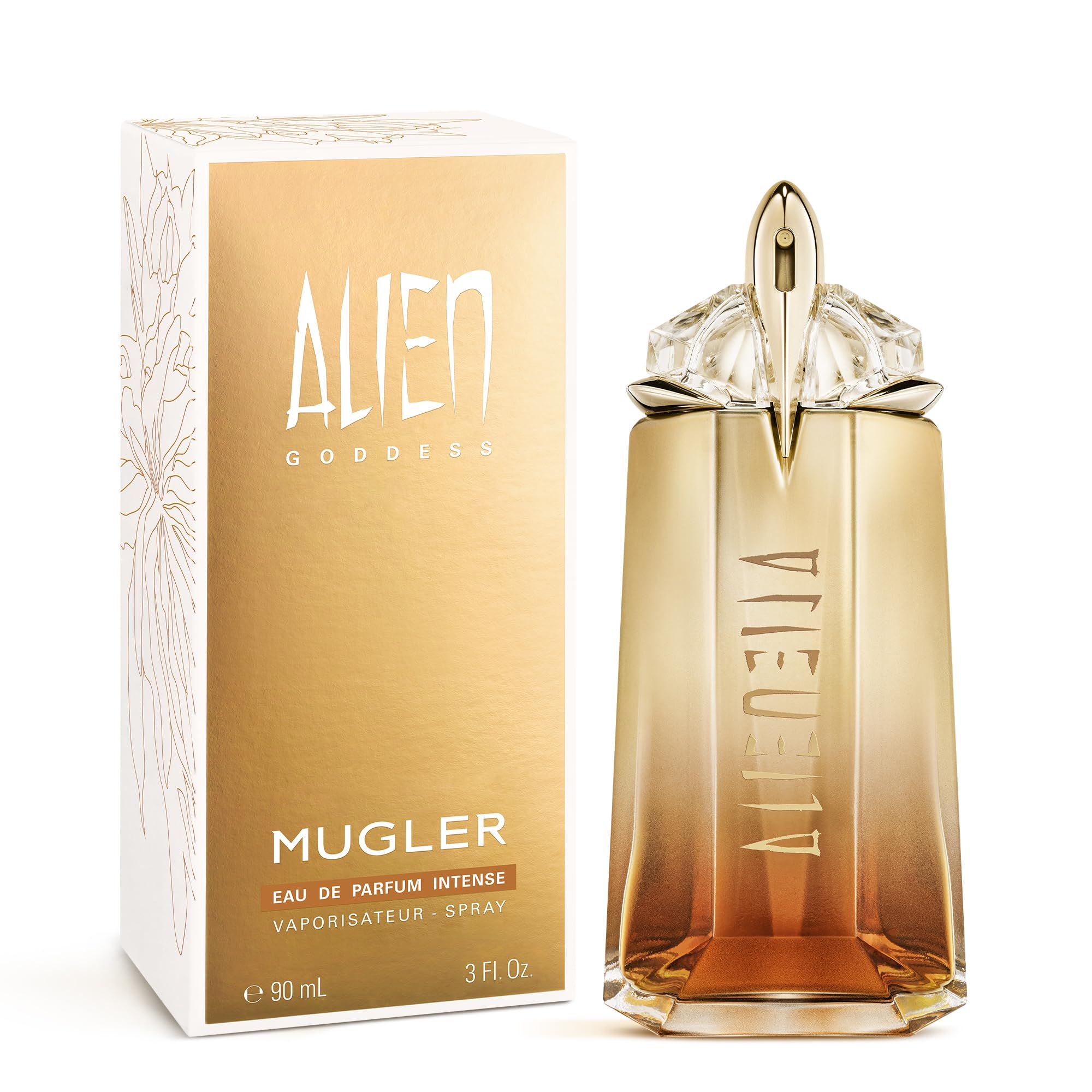 Mugler Alien Goddess Intense Floral Woody With Bergamot Jasmine and Vanilla 2.0 - Thumbnail 3