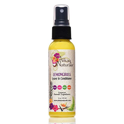 Alikay Naturals Lemongrass Leave In Conditioner Natural Silk Amino Acid Aloe - Thumbnail 2