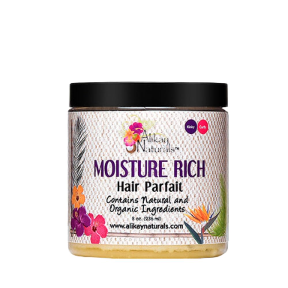 Alikay Naturals Moisturizer Rich Hair Parfait Natural Shea Butter Argan Oil - Thumbnail 2