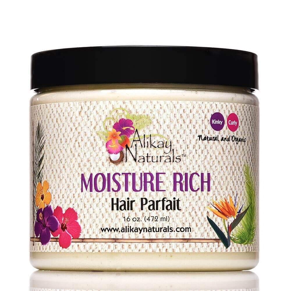 Alikay Naturals Moisturizer Rich Hair Parfait Natural Shea Butter Argan Oil - Thumbnail 3