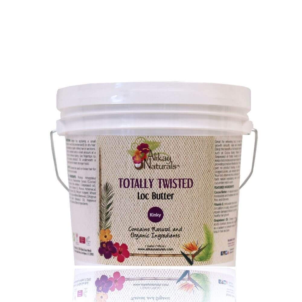 Alikay Naturals Twisted Loc Butter Natural Cocoa Butter Vitamin E Grape Seed - Thumbnail 3
