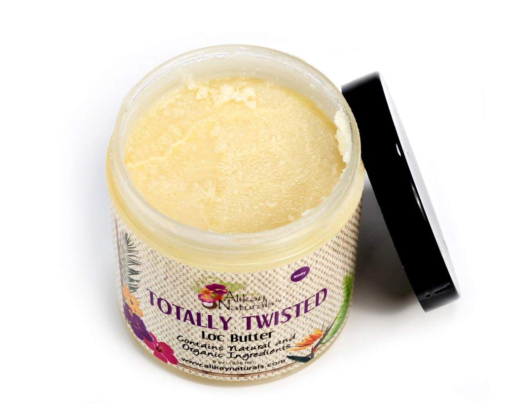 Alikay Naturals Twisted Loc Butter Natural Cocoa Butter Vitamin E Grape Seed