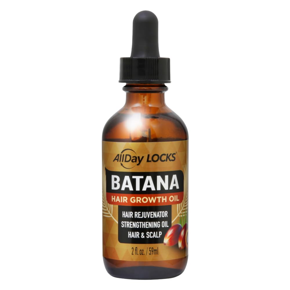 Allday Locks Batana Hair Growth Oil | Healthy Thicker Stronger Shinier Hair |