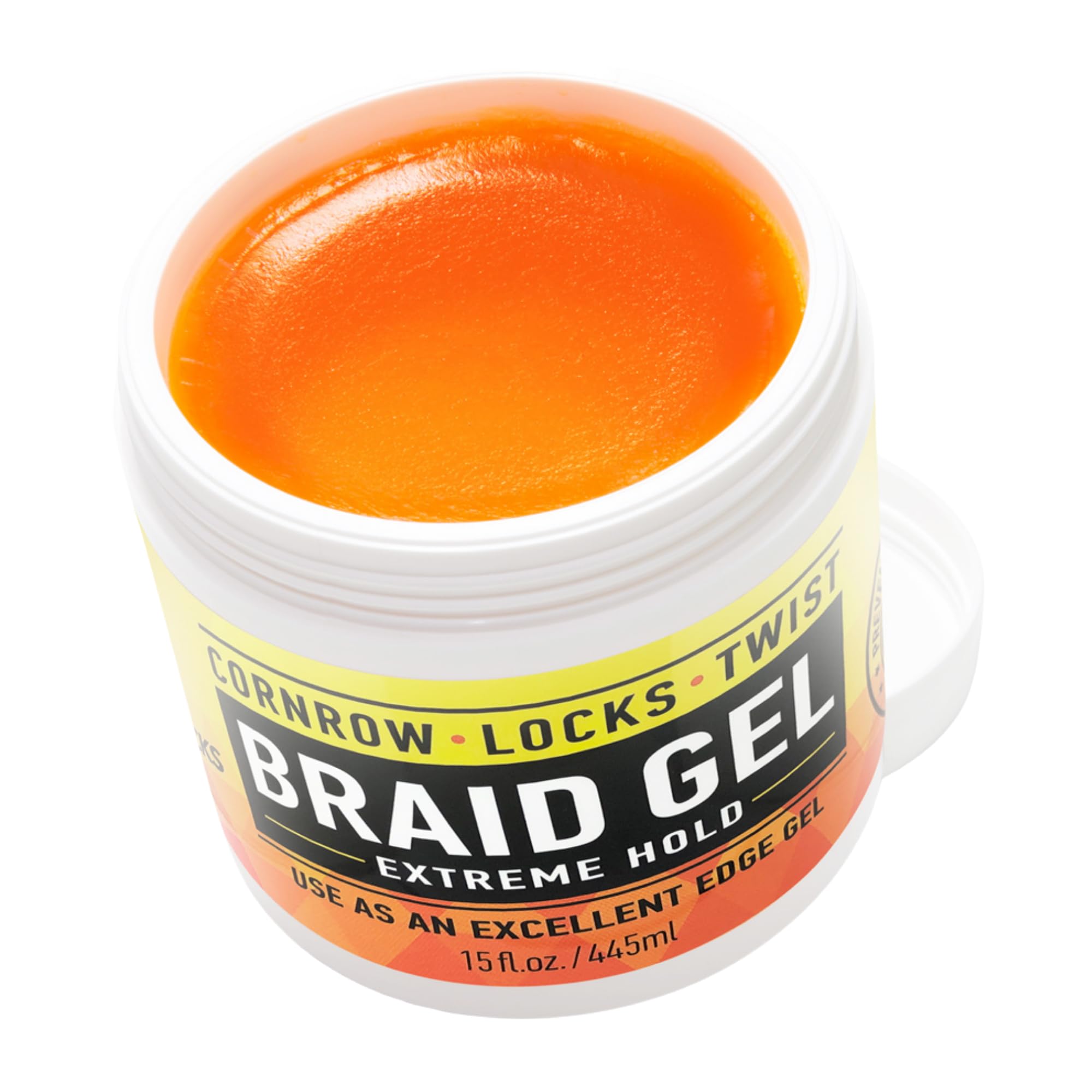 Allday Locks Braid Gel Extreme Hold Braiding Gel for Cornrows Locks Twisting - Thumbnail 3