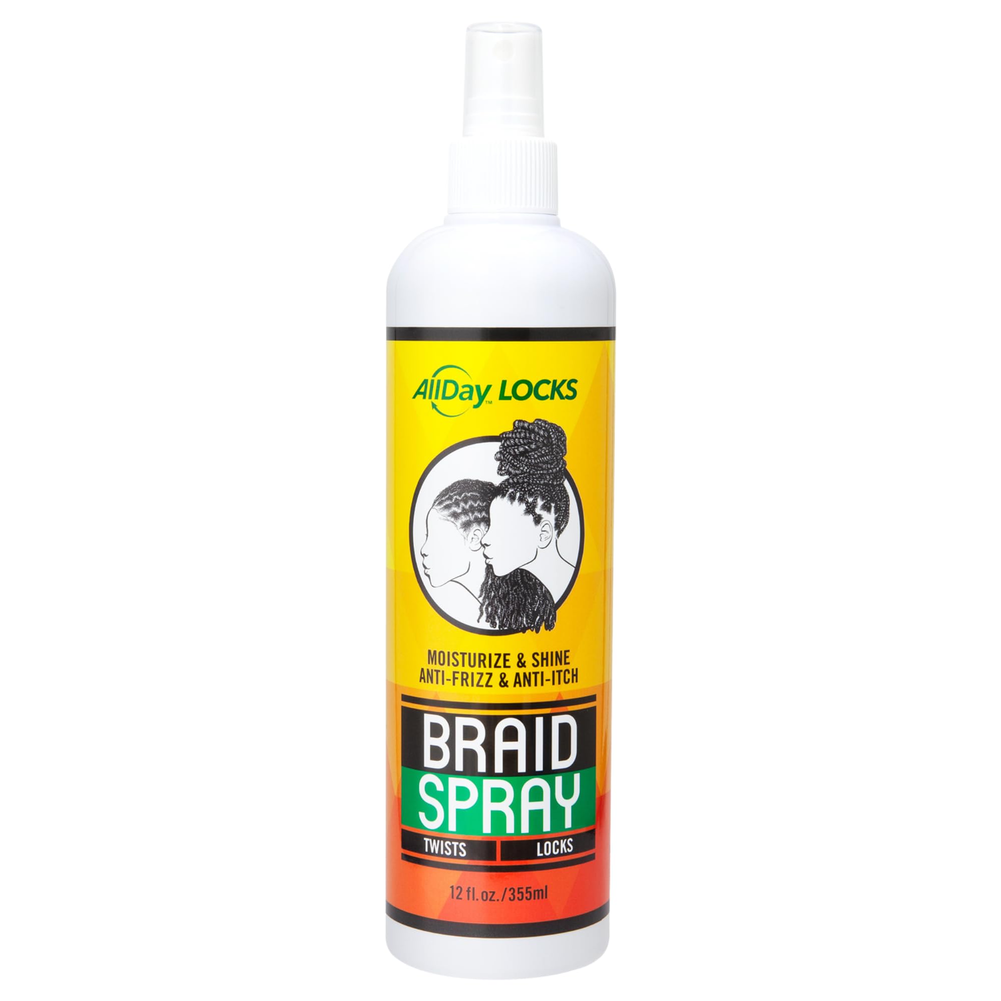 Allday Locks Braid | Alleviates Itchy Dry Scalp | High Shine Softens Dull Hair - Thumbnail 2