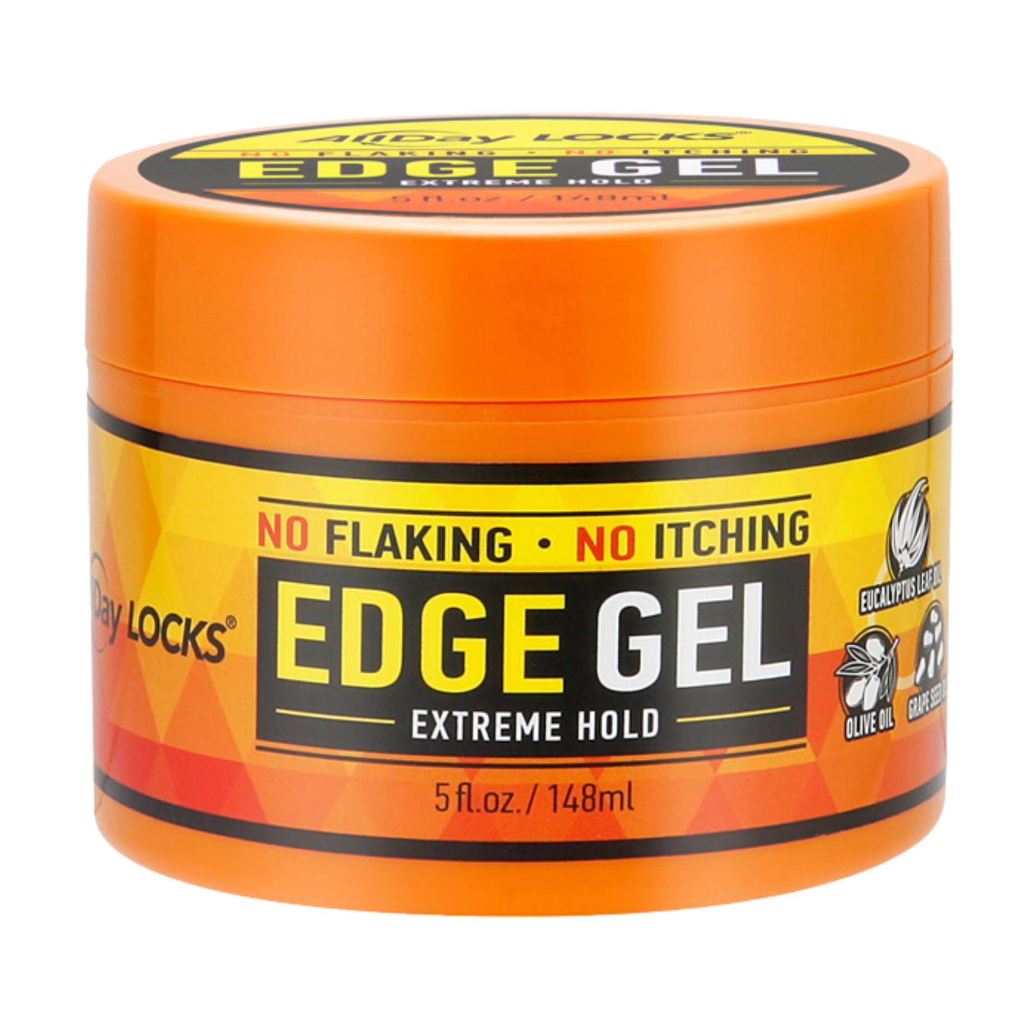 Allday Locks Edge Gel Extreme Hold Hair Gel for Maximum Control Braiding - Thumbnail 2