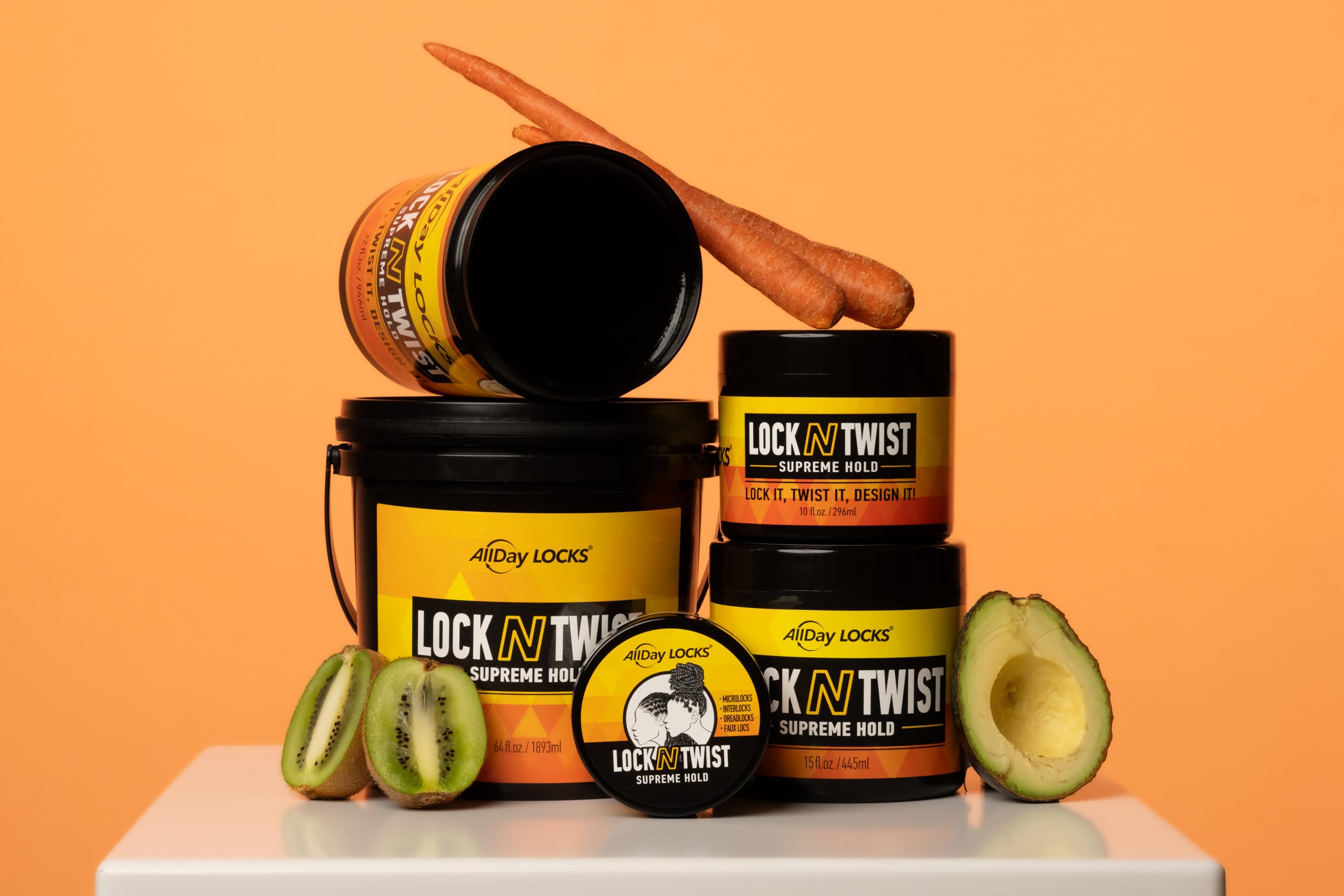 Allday Locks Lock N Twist Supreme Hold Extreme Styling Control for Locs