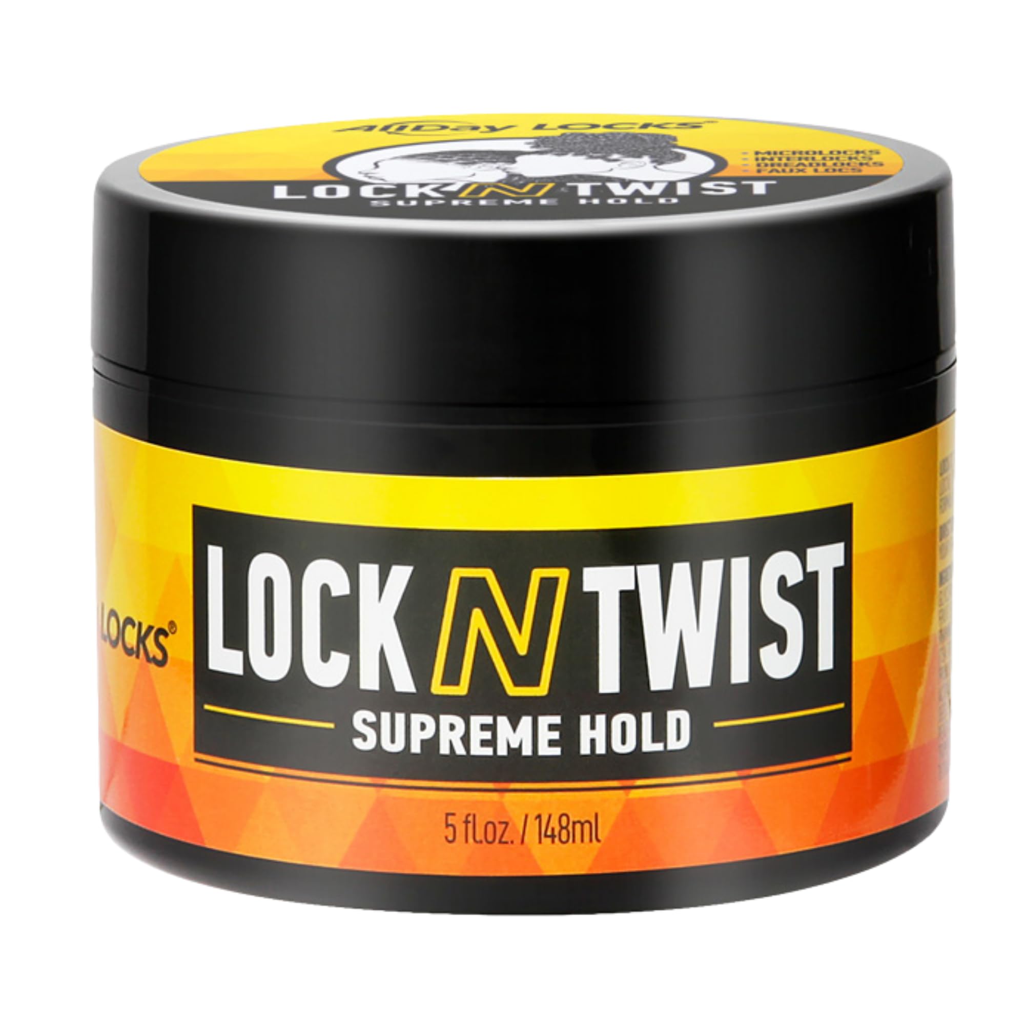 Allday Locks Lock N Twist Supreme Hold Extreme Styling Control for Locs - Thumbnail 2
