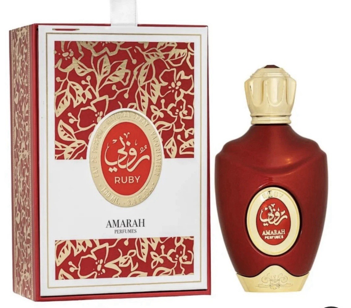 Almas Perfumes Ruby 3.4 L Saudi Arabia 6pcs Bybox EDP - Thumbnail 2