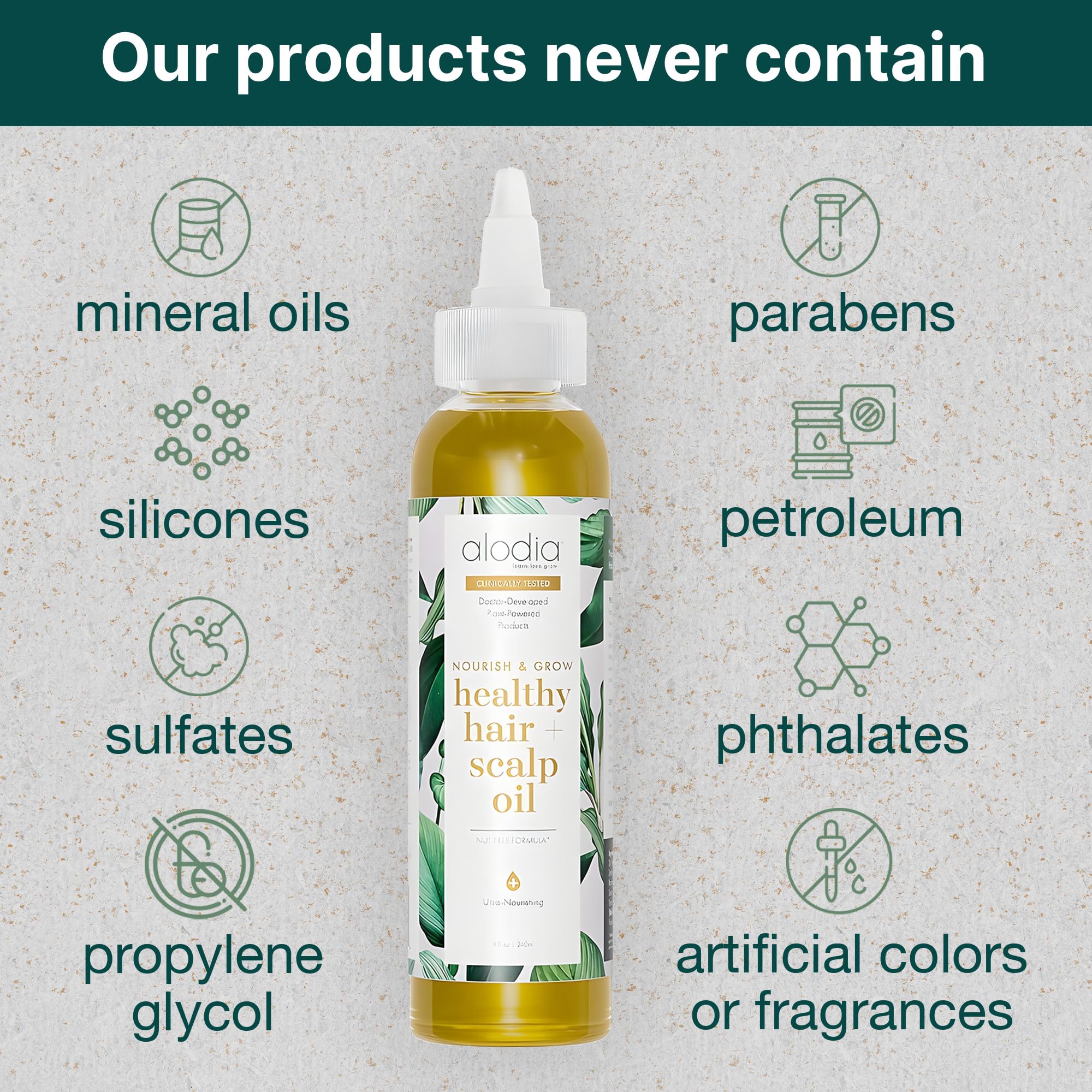 Alodia Nourish Grow Hair and Scalp Treatment Avocado Oil Rosemary Pre Shampoo - Thumbnail 2