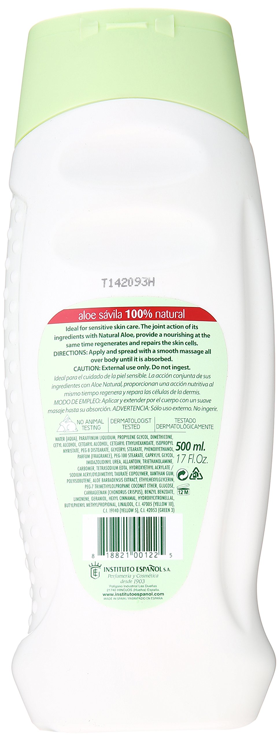Instituto Espanol Aloe Vera Lotion 17 oz - Thumbnail 2