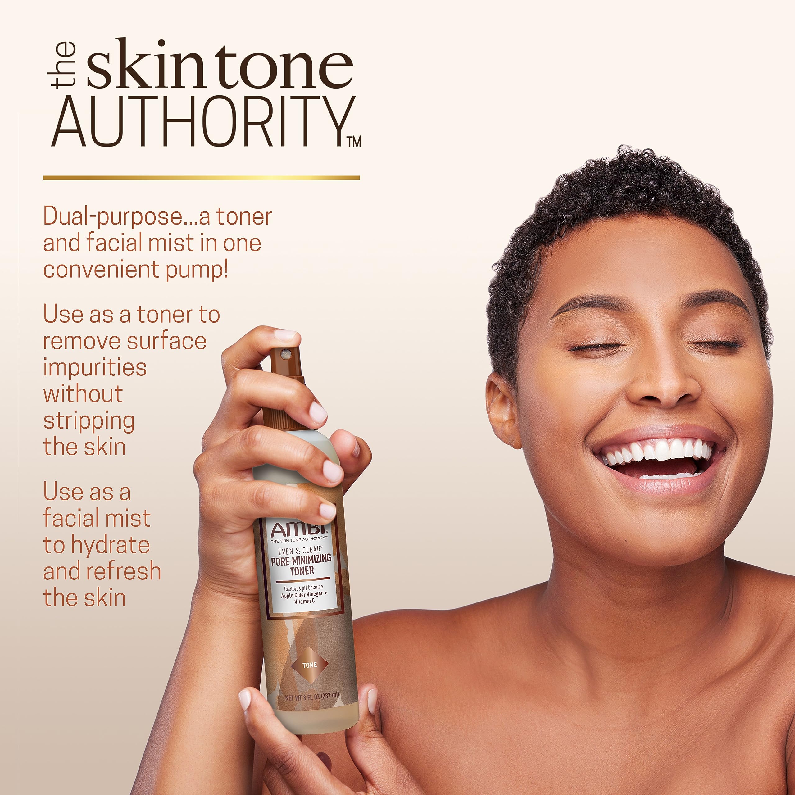 Ambi Even Clear Intense Clarifying Toner 8 oz - Thumbnail 2