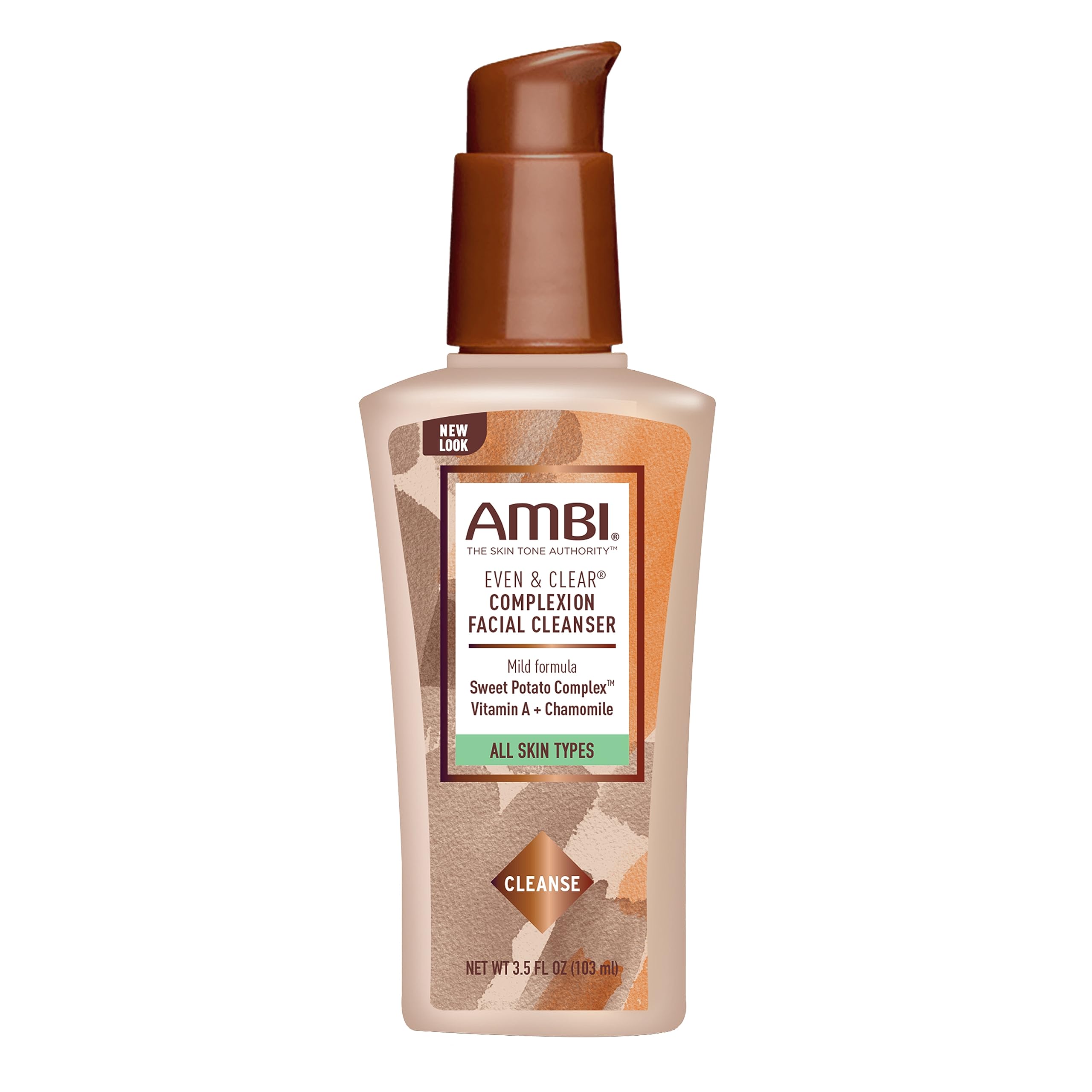 Ambi Even Clear Complexion Facial Cleanser Women All Skin Types Sweet Potato