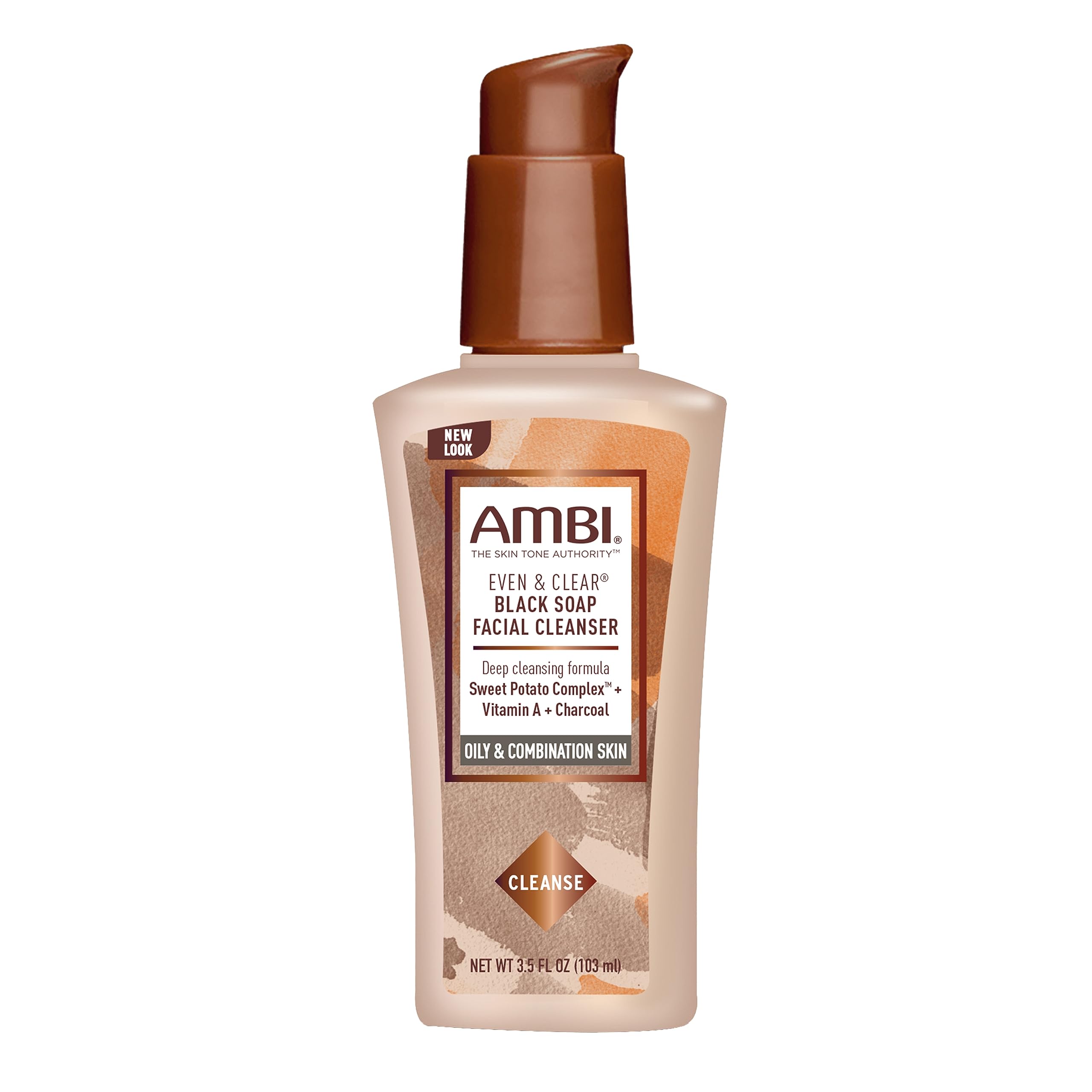 Ambi Even Clear Purifying Charcoal Black Soap Facial Cleanser With Nutrient