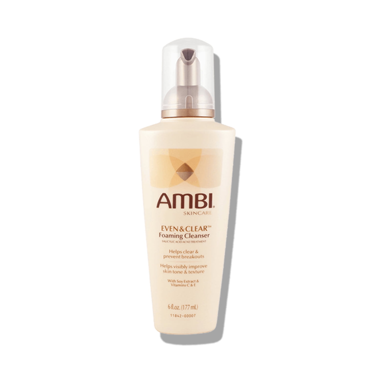 Ambi Even and Clear Foaming Cleanser 6 oz