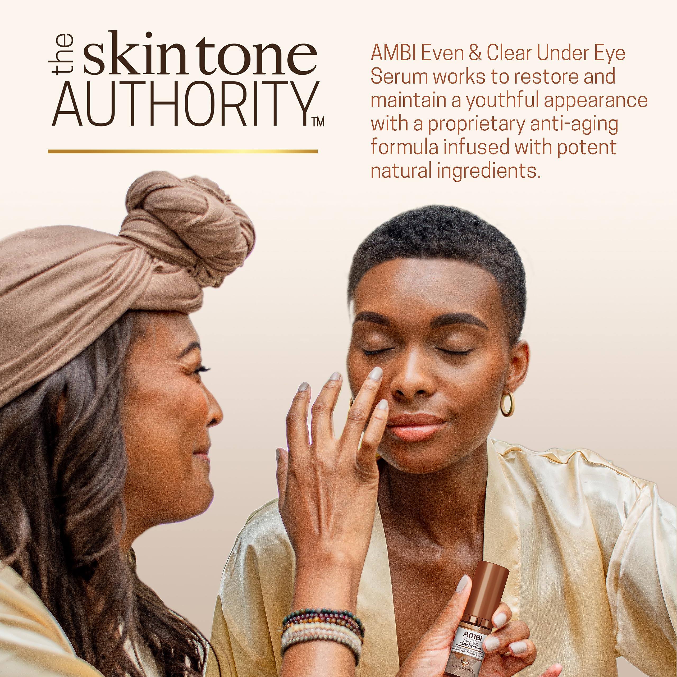 Ambi Even Clear Under Eye Serum for All Skin Types; Anti Aging Formula Features - Thumbnail 2