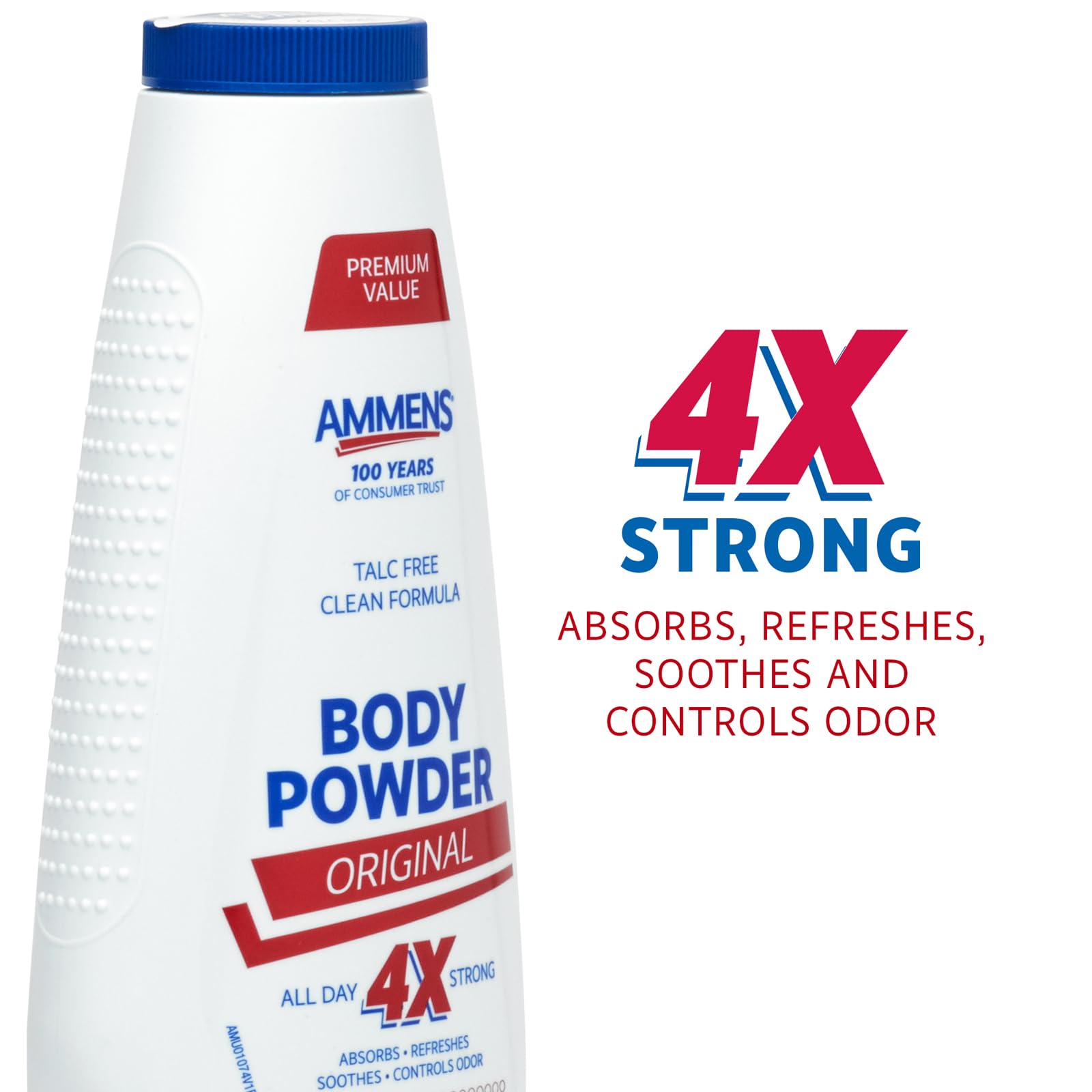 Ammens Original Body Powder Talc Free Body Powder With Naturally Derived - Thumbnail 2