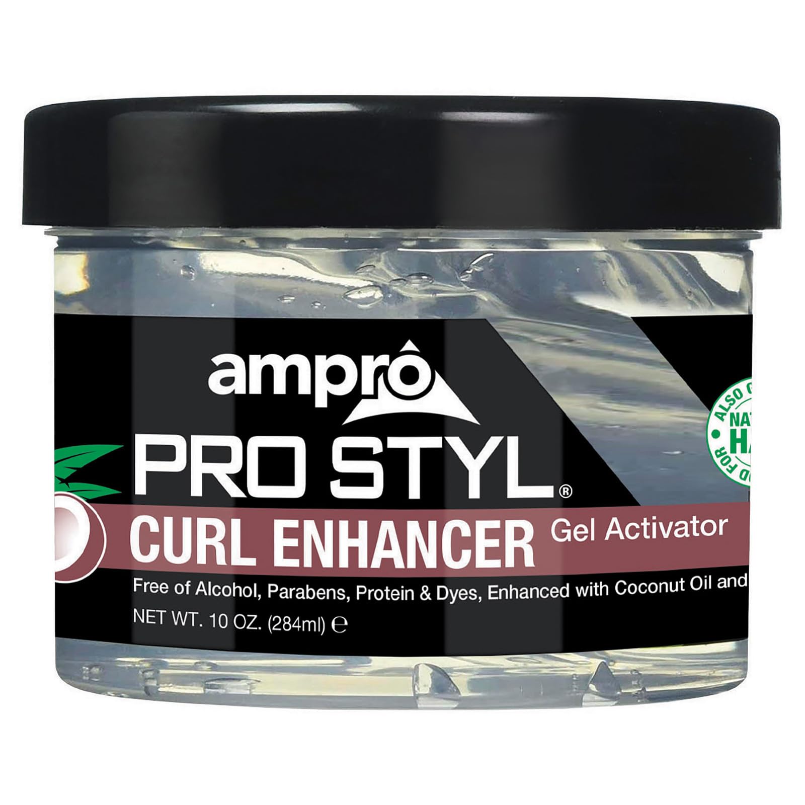 Ampro Pro Styl Curl Enhancer Gel Activator With Coconut Oil To Moisturize and - Thumbnail 2