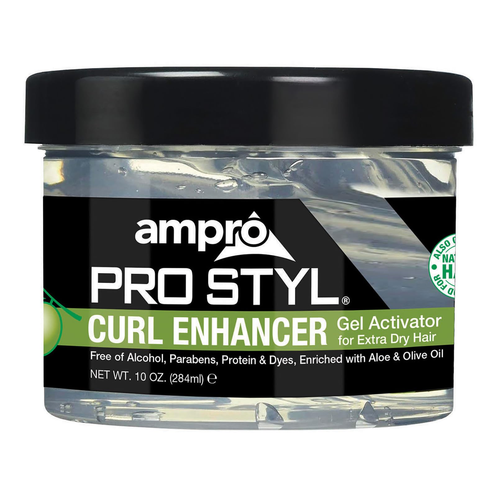 Ampro Pro Styl Curl Enhancer Gel Activator With Olive Oil To Moisturize and
