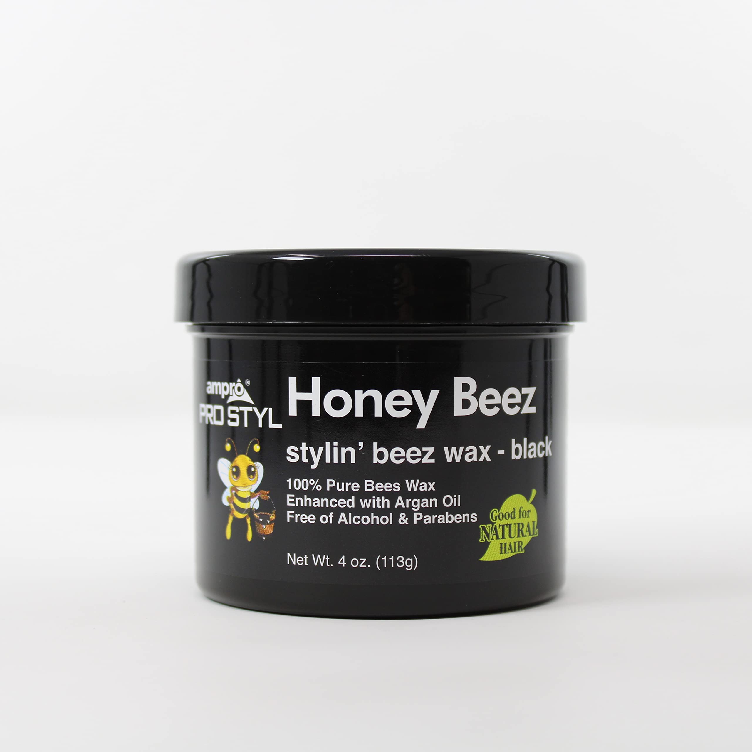Ampro Honey Beez Wax Black 4 oz