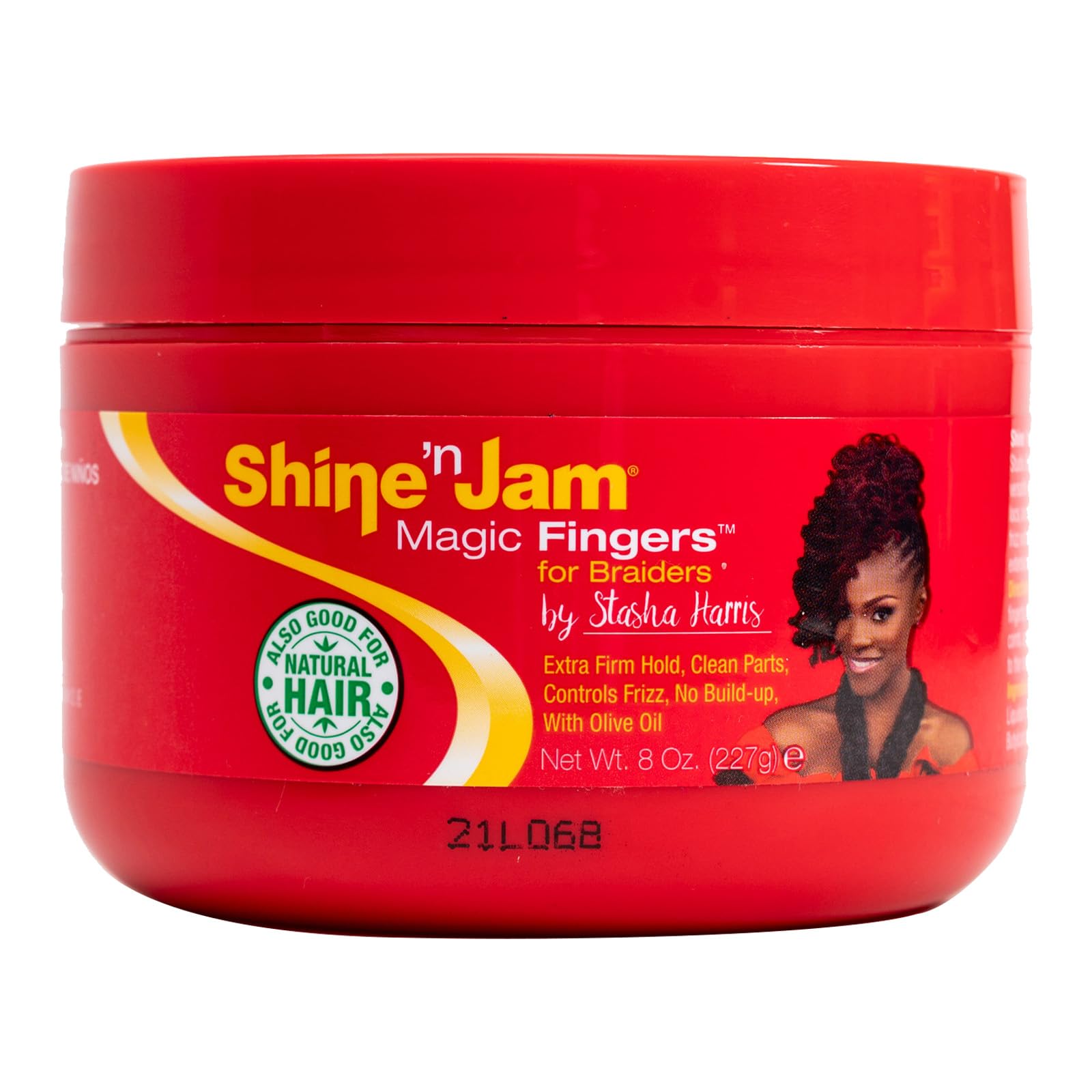 Ampro Shine 'n Jam® Magic Fingers® Edge Magic Gel Frizz Control . Female 4 oz - Thumbnail 2