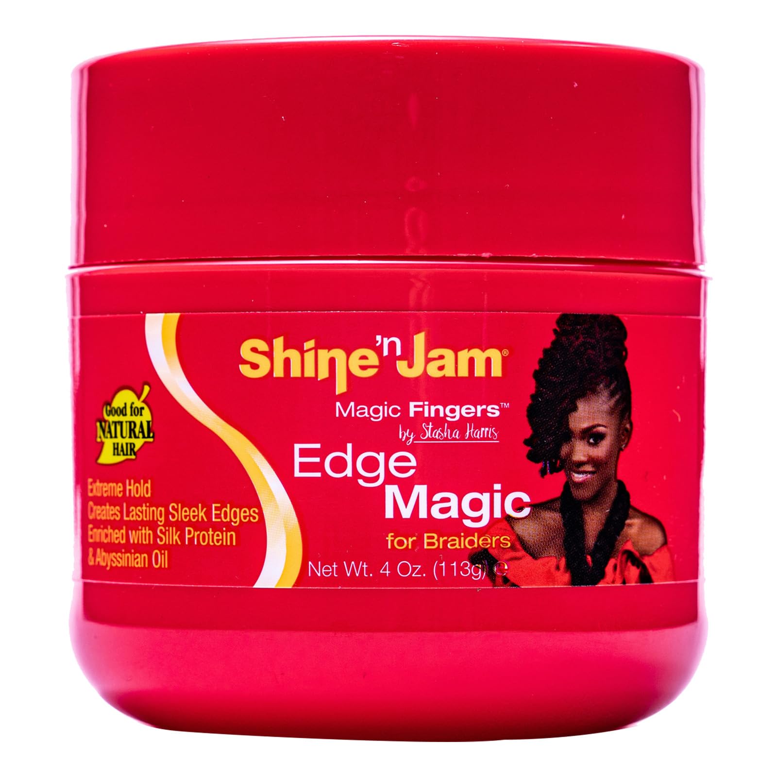 Ampro Shine N Jam Magic Fingers Edge Control Provides Firm Hold With Non Greasy - Thumbnail 2