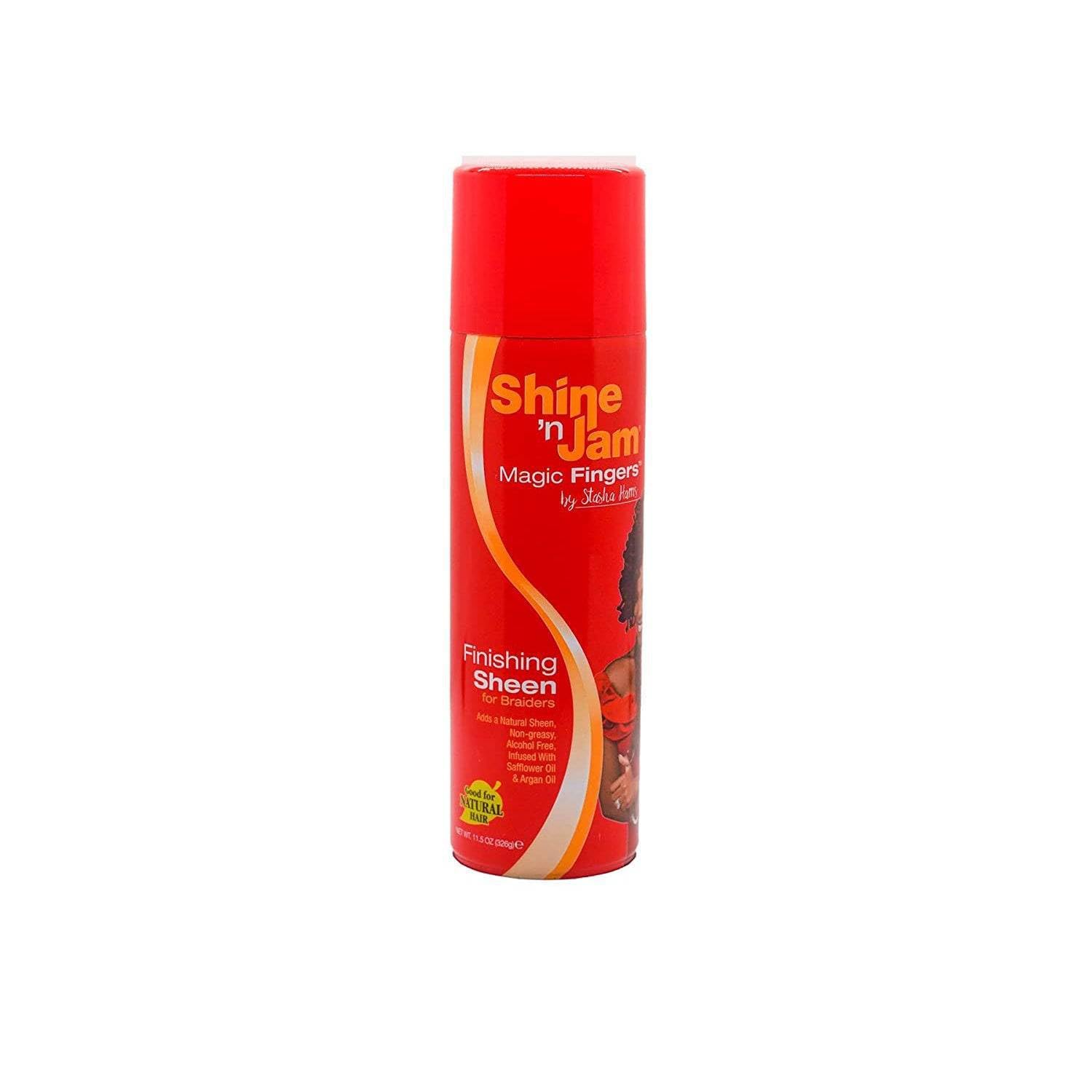 Shine N Jam Magic Fingers for Braiders Finish Sheen 11.5 oz