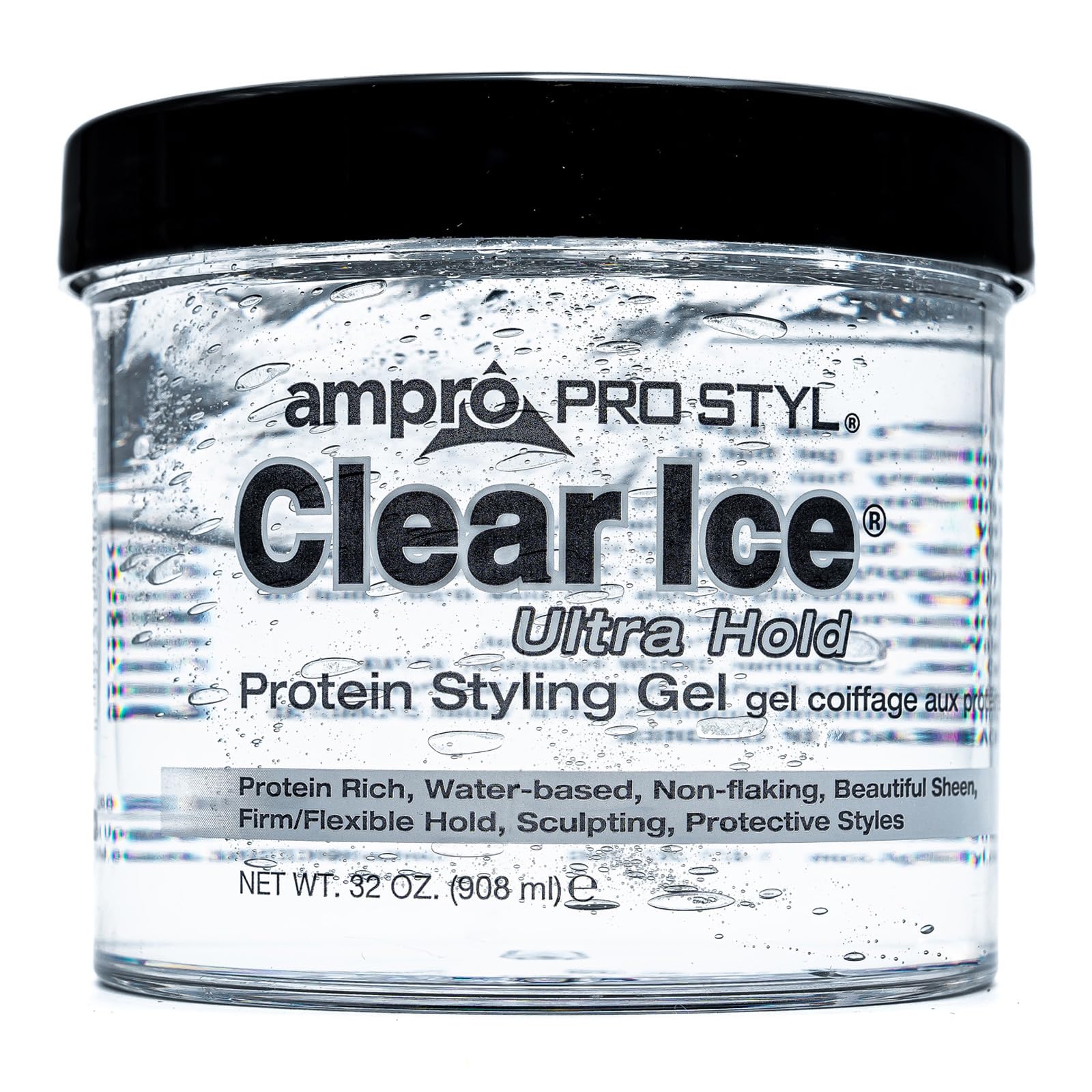 Ampro Pro Styl Clear Ice Styling Gel Protects and Strengthens Your Strands Non - Thumbnail 2