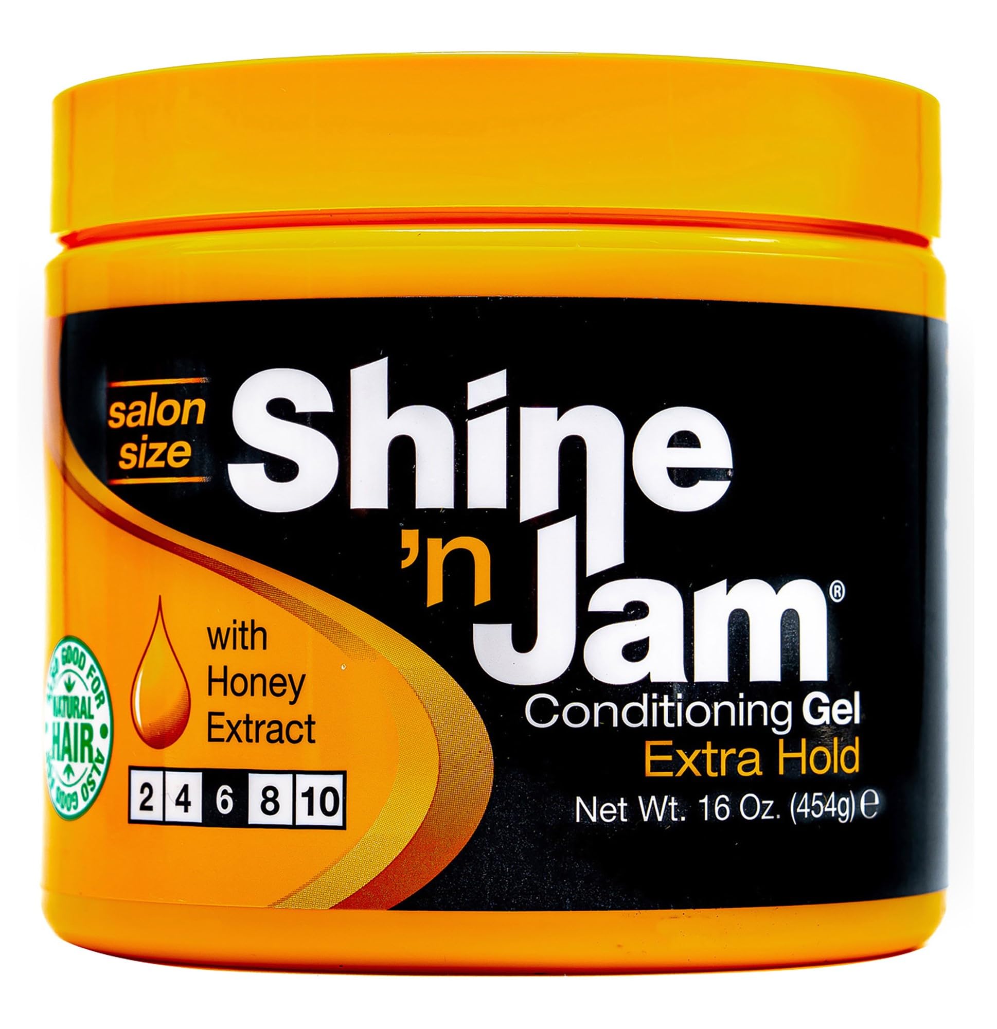 Shine 'n Jam Conditioning Gel Extra Hold for Braids Twists and Frizz Control