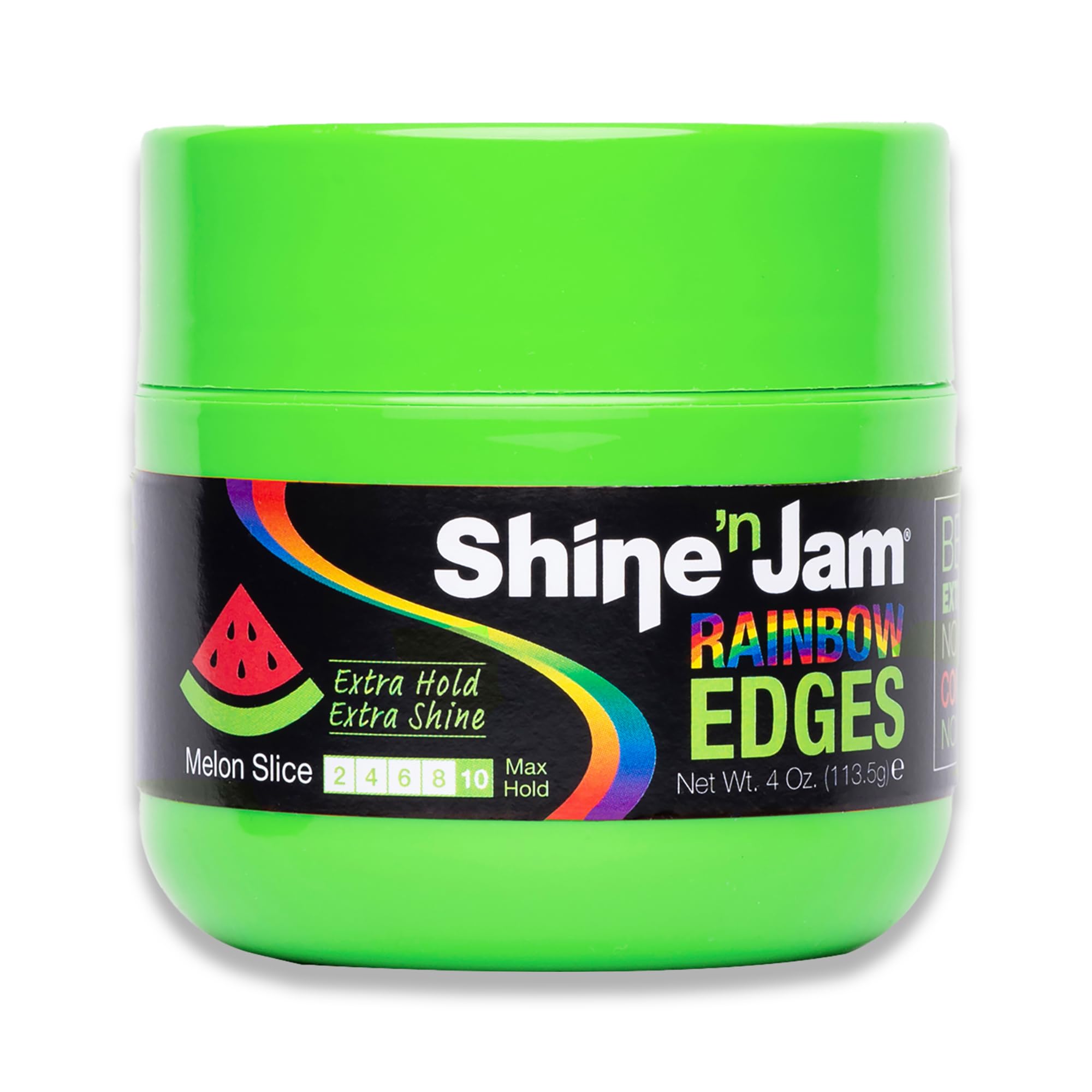Ampro Shine N Jam Rainbow Edges Strong Hold Curly Hair Gel Styling Gel