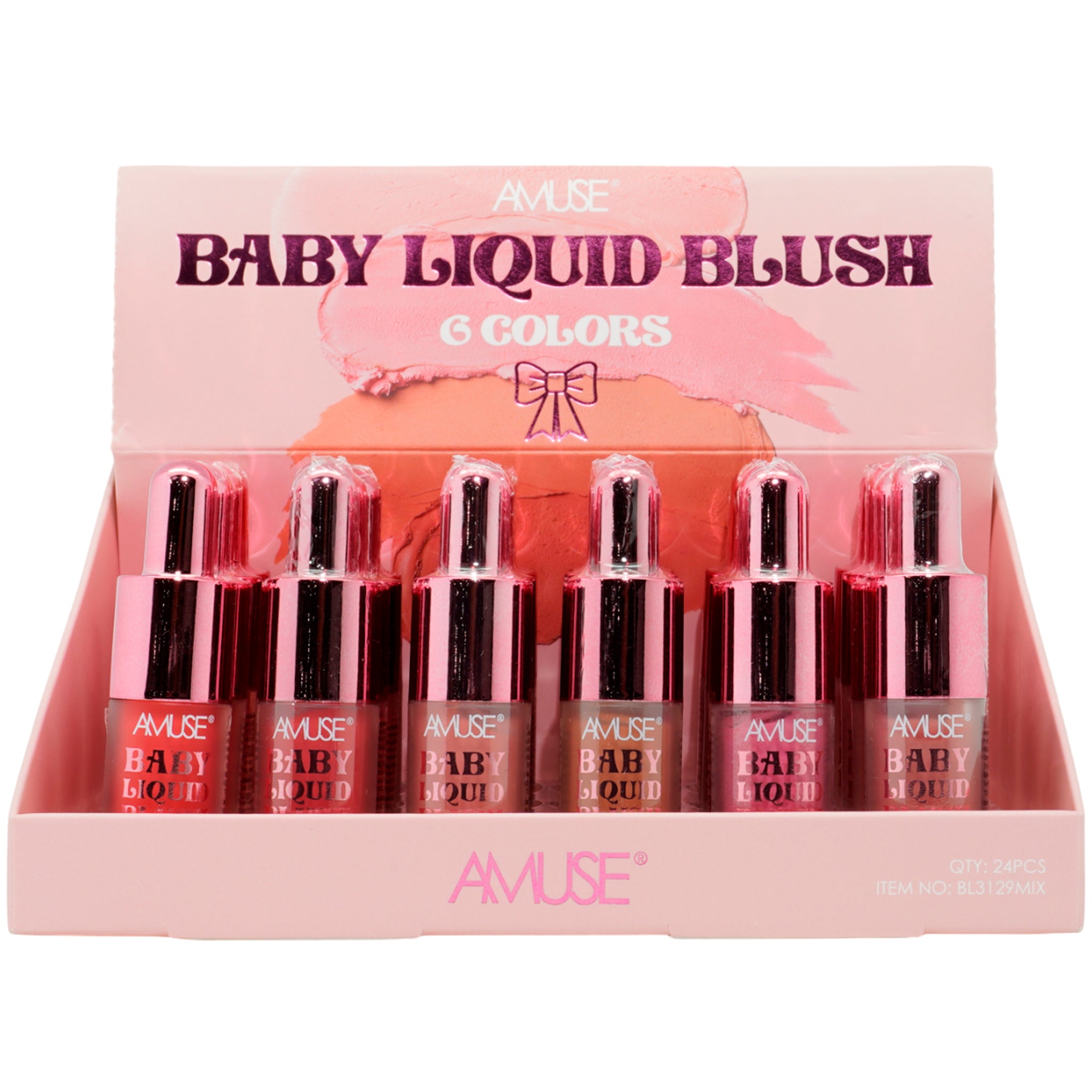 (24-pack) Amuse Baby Liquid Blush
